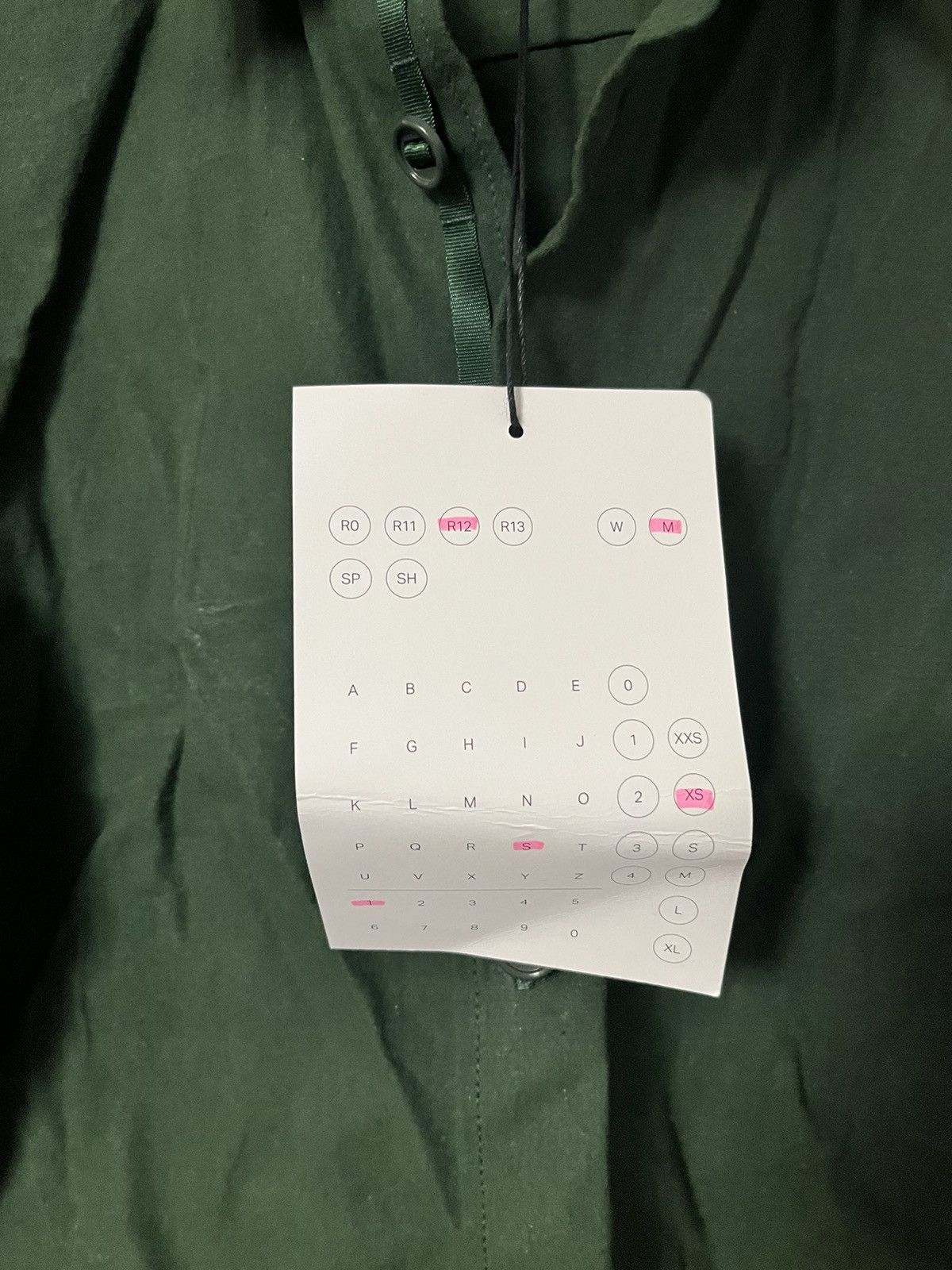 MAN-TLE Man-tle Green Leaf R12 Size US XS / EU 42 / 0 - 5 Thumbnail