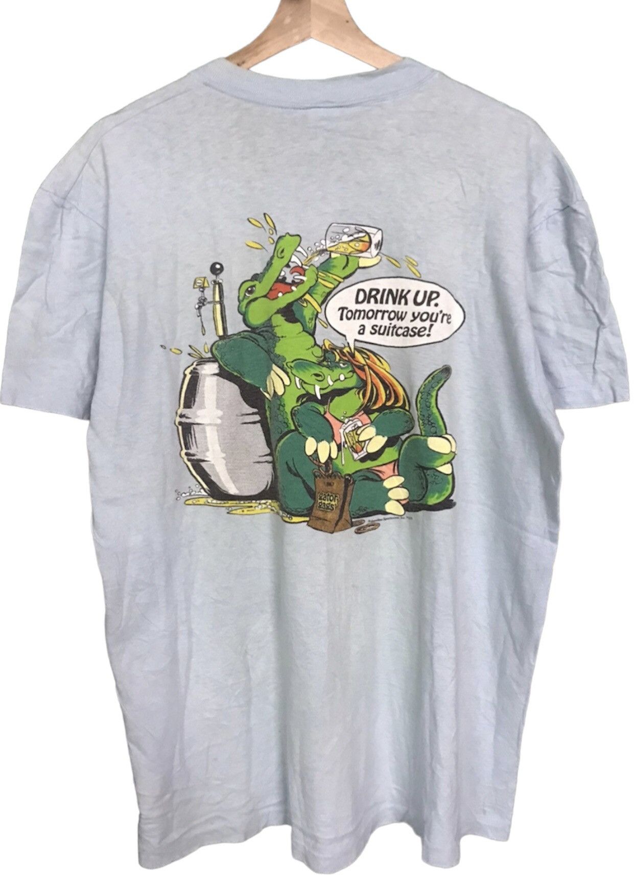 Vintage Gator Gags by Stedman 1979 Short Sleeve Size US L / EU 52-54 / 3 - 2 Thumbnail