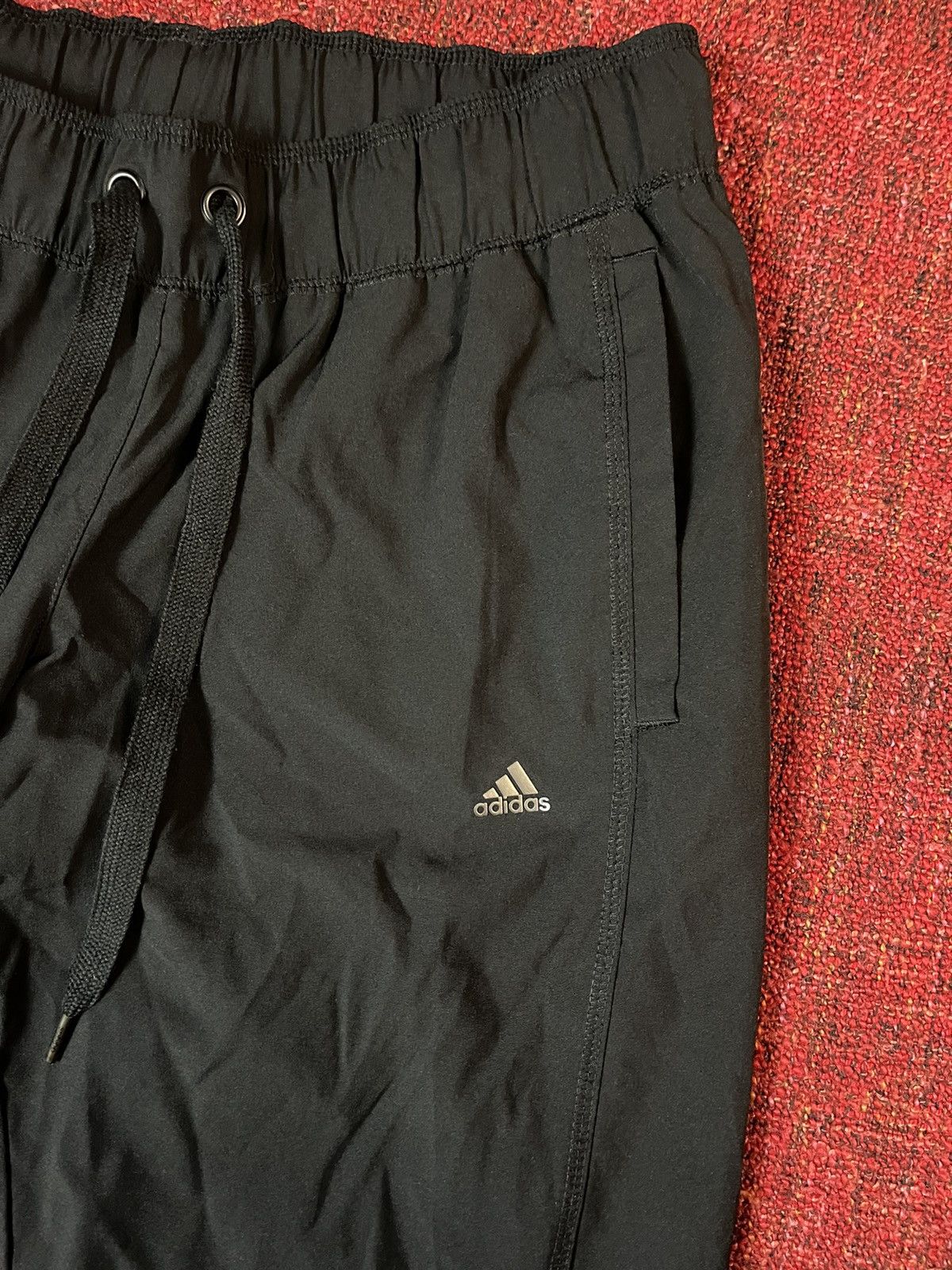Adidas × Designer Adidas gorpcore silver logo pants Size US 30 / EU 46 - 2 Thumbnail