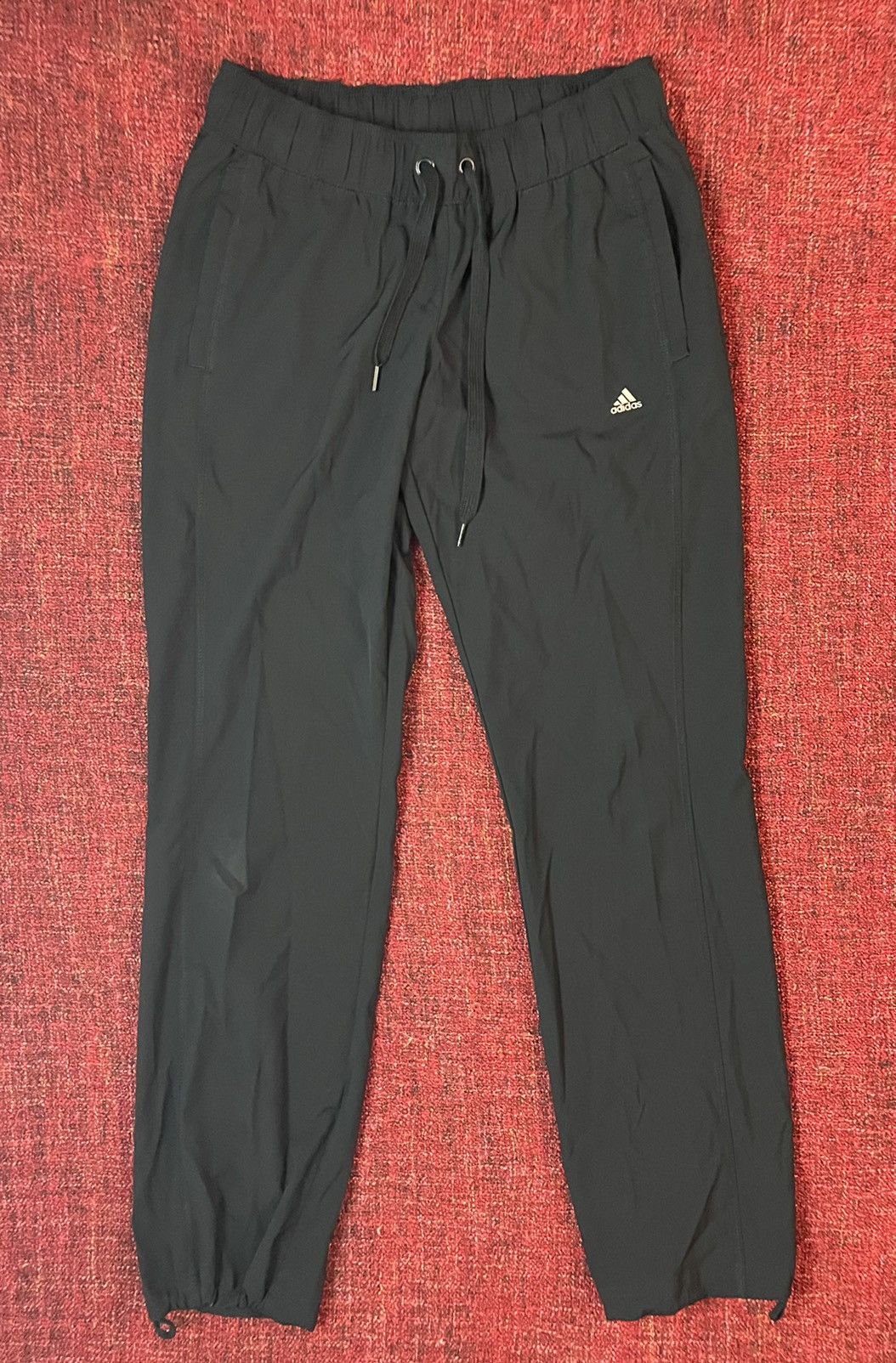Adidas × Designer Adidas gorpcore silver logo pants Size US 30 / EU 46 - 1 Thumbnail