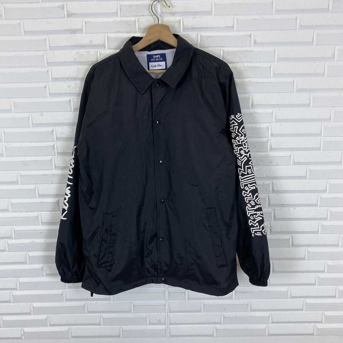 Keith Haring × SHIPS × Ships Jet Blue Keith Haring X Ships Jet Blue By New York Designer Size US L / EU 52-54 / 3 - 3 Thumbnail