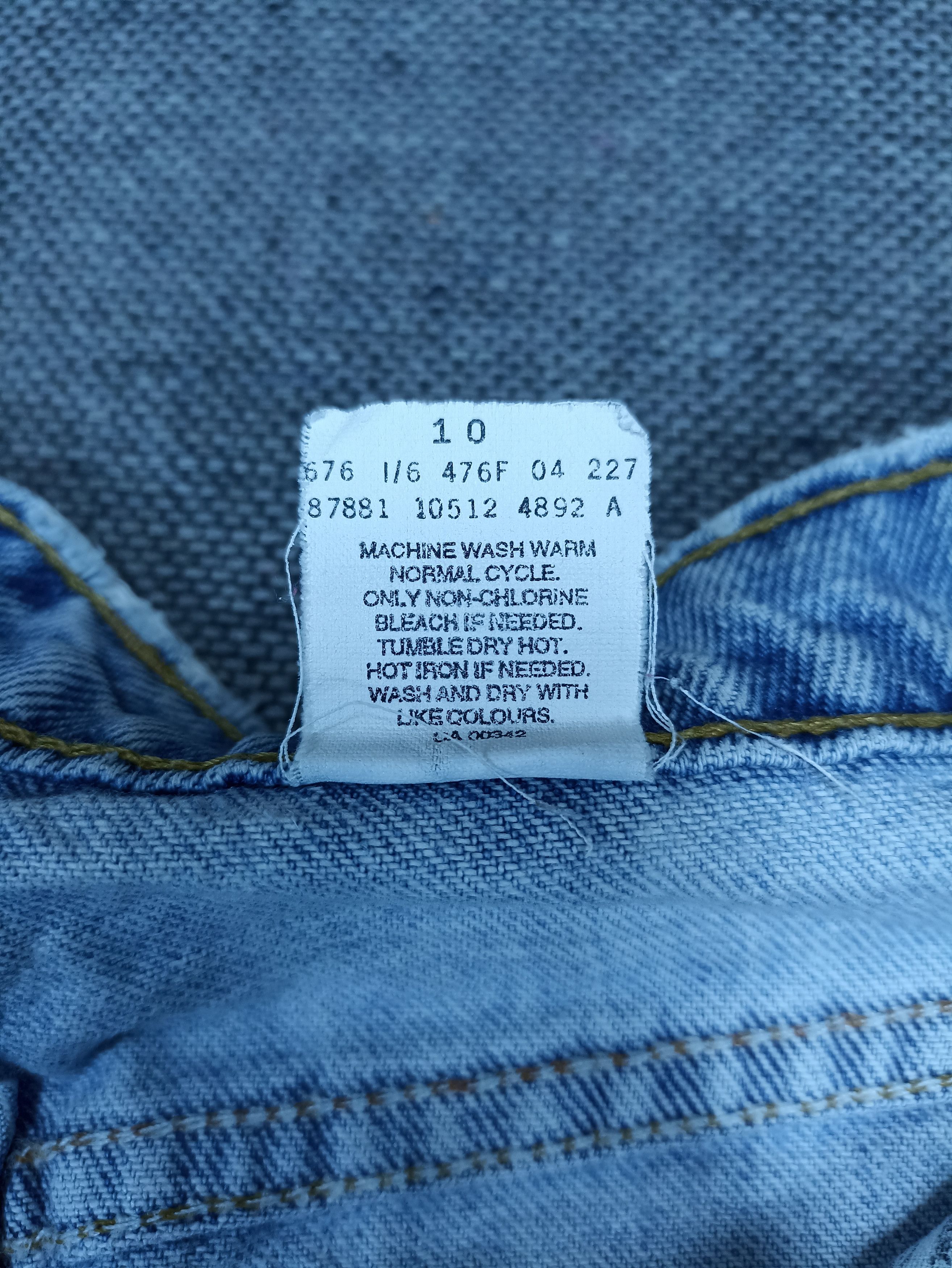 Jean × Levi's × Vintage 90s Vintage Levis 512 Tapered Leg Jeans - J167 Size 28" / US 6 / IT 42 - 5 Thumbnail