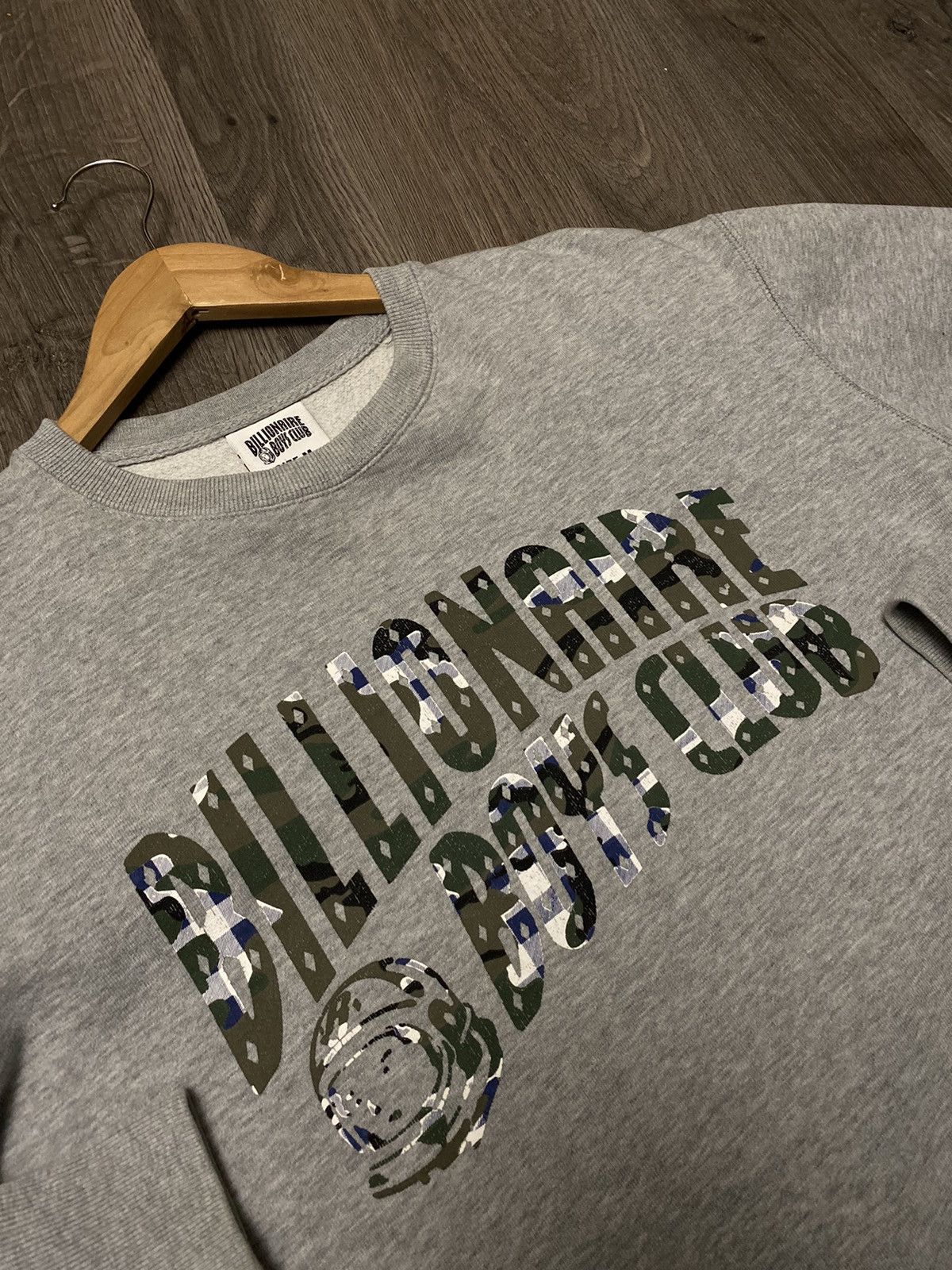Billionaire Boys Club Billionaire Boys Club BBC camo big logo sweatshirt Size US M / EU 48-50 / 2 - 3 Thumbnail