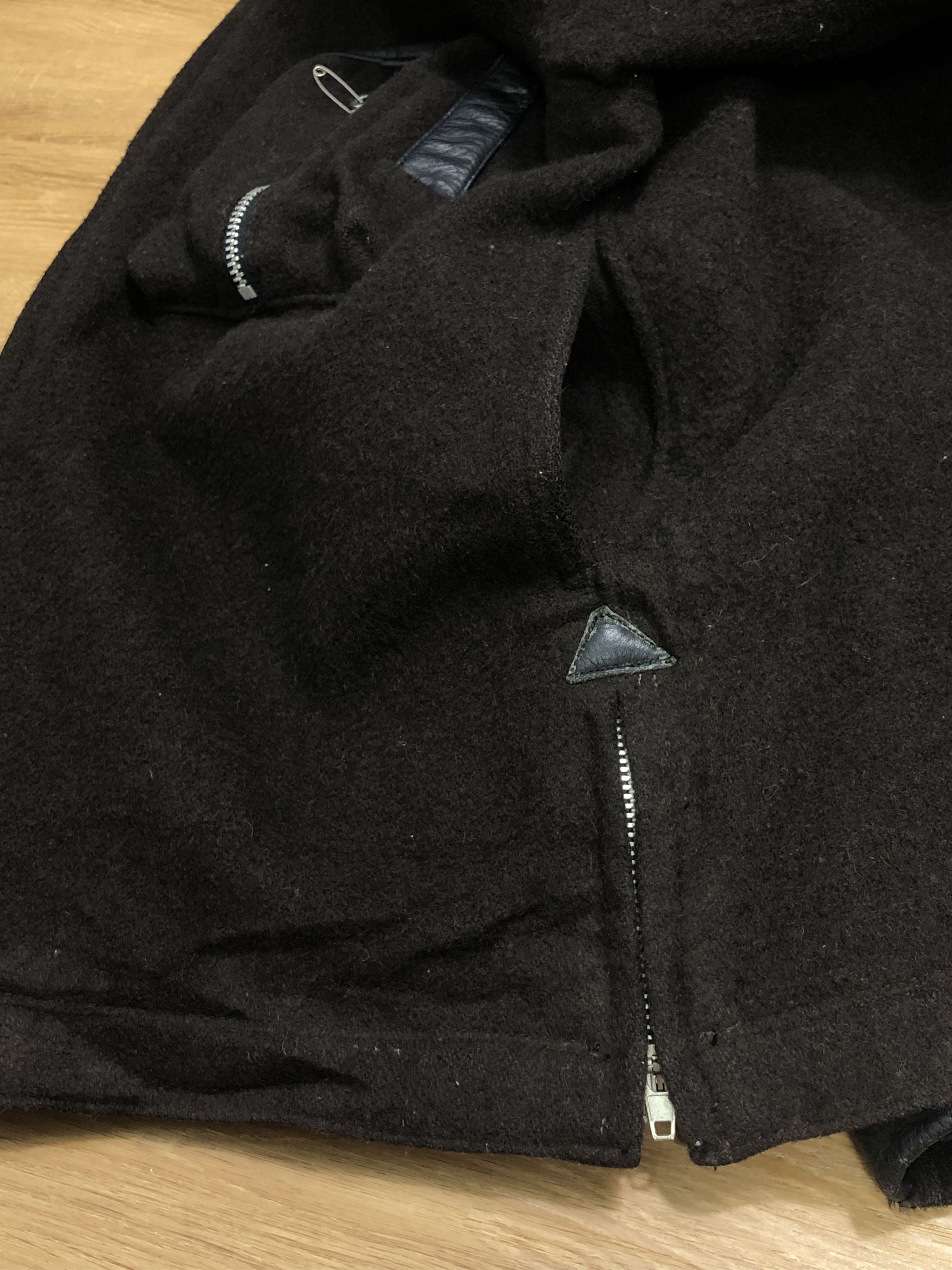 Blue Gear RARE🔥VINTAGE BLUE GEAR KUSHITANI JAPAN WOOL LEATHER JACKET Size US M / EU 48-50 / 2 - 12 Thumbnail