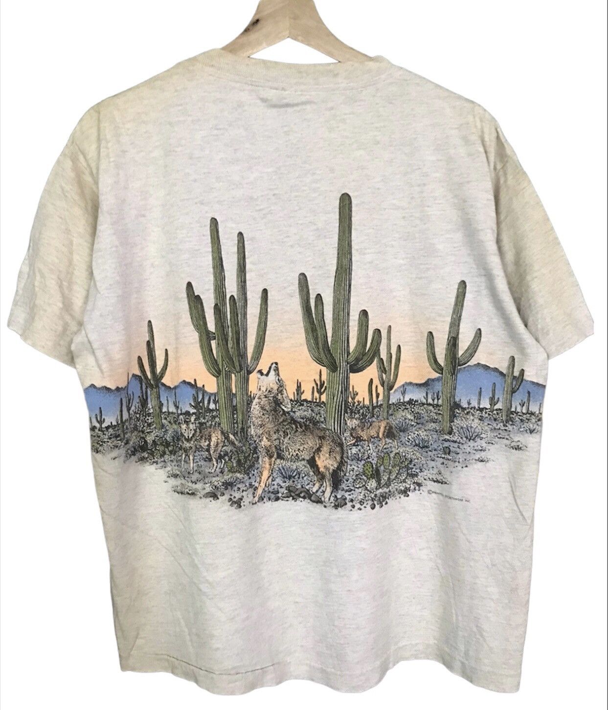 Vintage Arizona Overprint Tshirt Short Sleeve Pullover Size US L / EU 52-54 / 3 - 2 Thumbnail