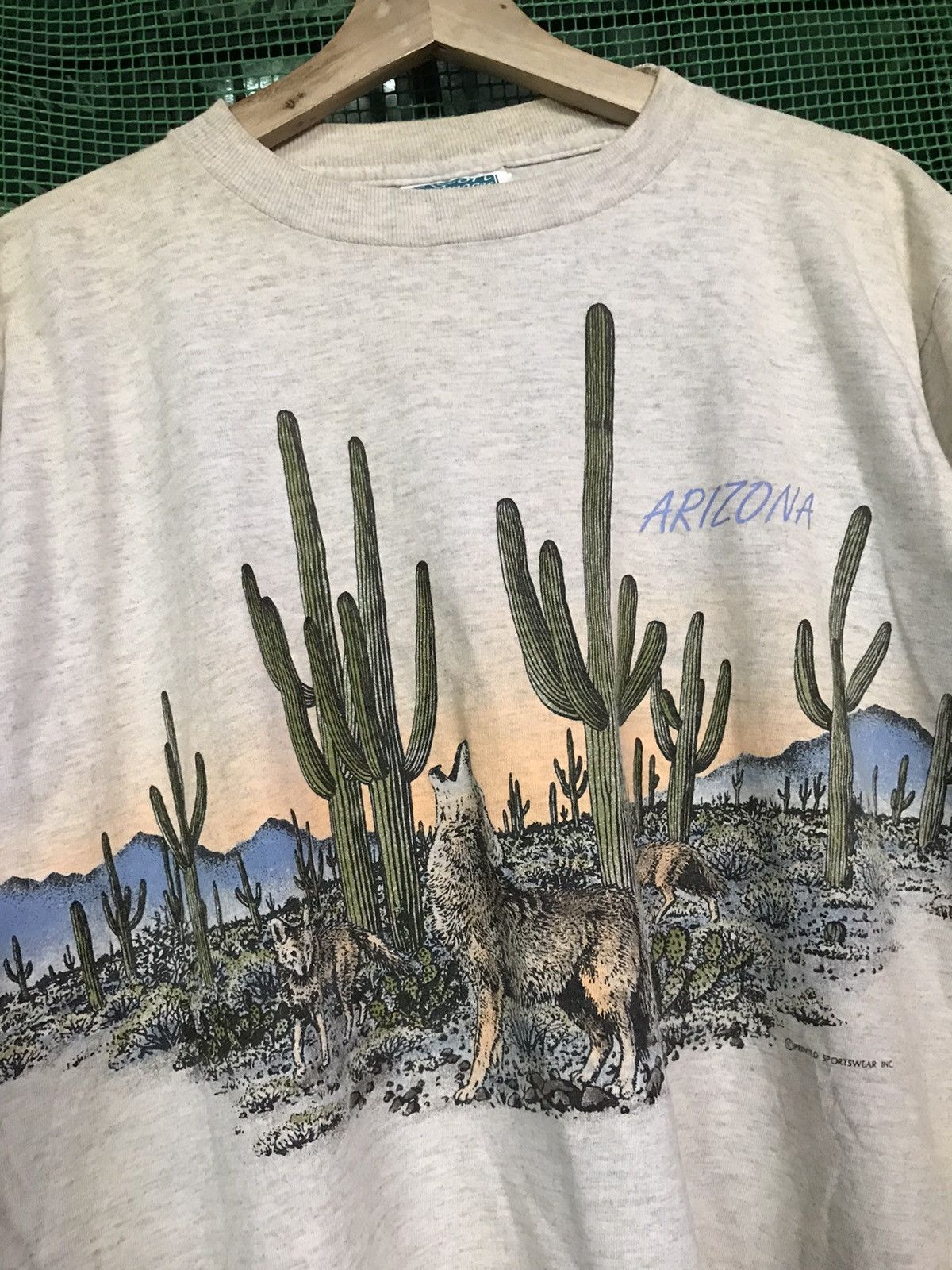 Vintage Arizona Overprint Tshirt Short Sleeve Pullover Size US L / EU 52-54 / 3 - 3 Thumbnail