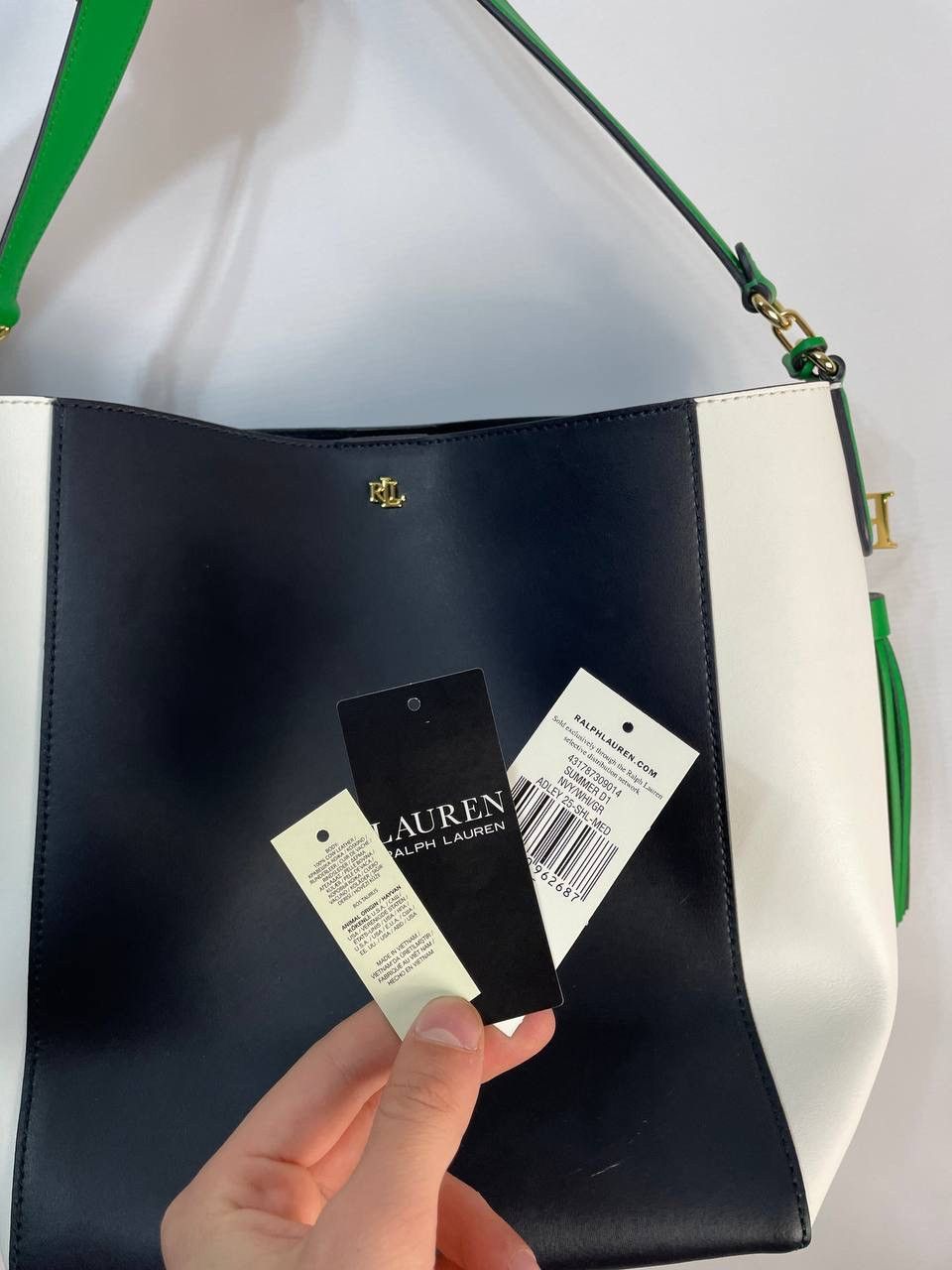 Lauren Ralph Lauren × Ralph Lauren Lauren Ralph Lauren RLL Handle Bag Size ONE SIZE - 6 Thumbnail