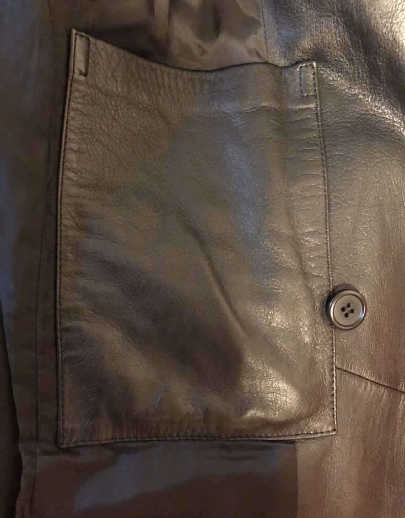 Porter Classic Poter Classic 16aw sheep leather double jacket 