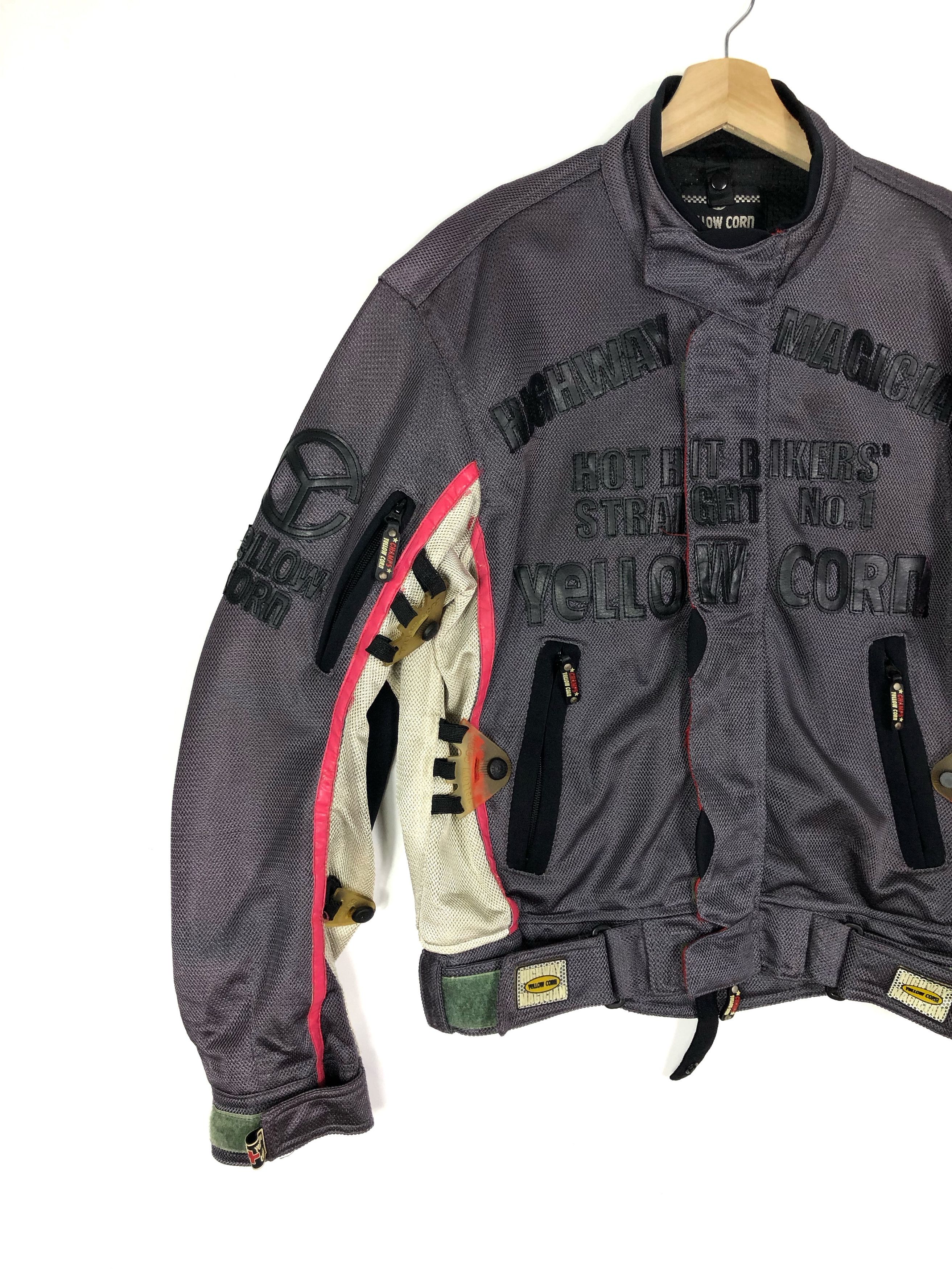 Vintage VINTAGE DISTRESSED YELLOW CORN SCHOELLER ROAD & TRACK JACKET Size US M / EU 48-50 / 2 - 4 Thumbnail