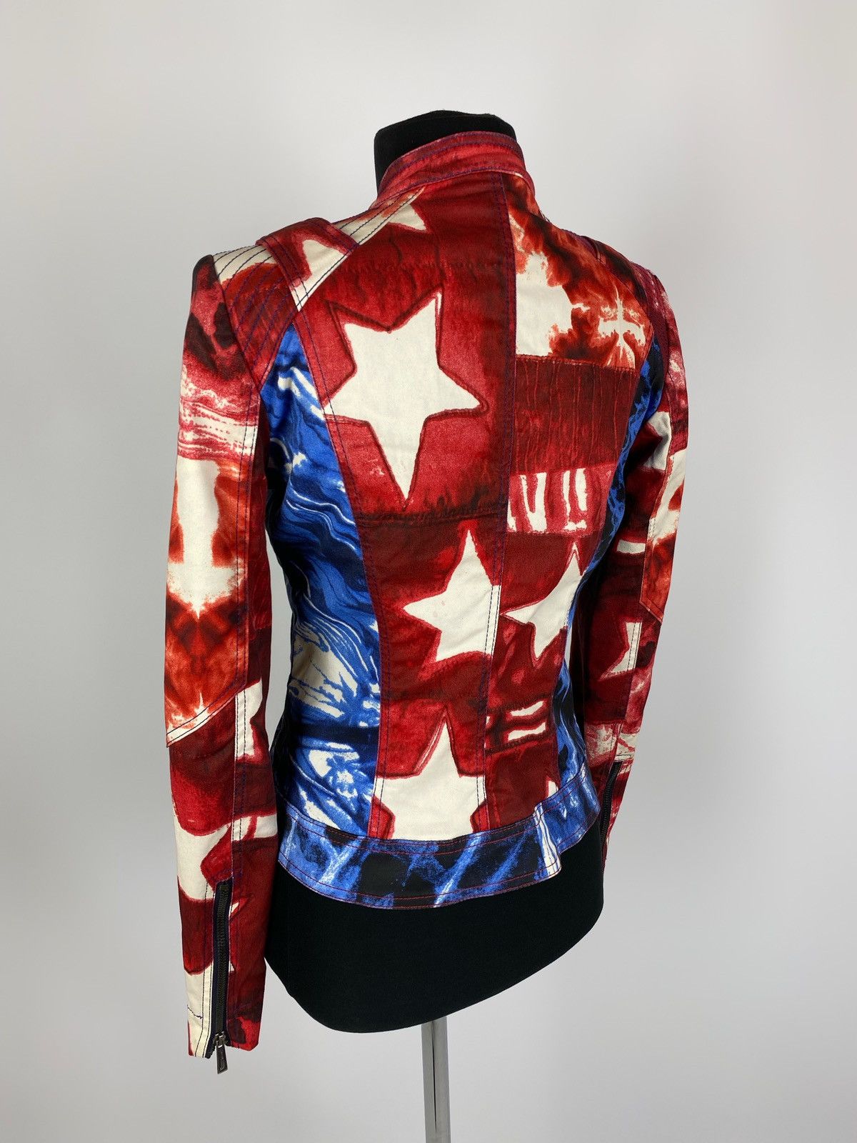 Just Cavalli Just Cavalli Multi-Zipper Jacket Size 42 Size M / US 6-8 / IT 42-44 - 3 Thumbnail