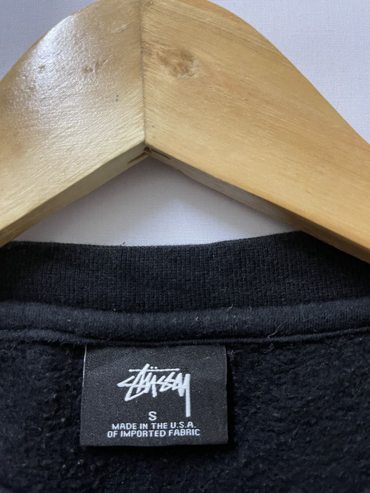 Stussy Stussy Embroidered California Flower Sweatshirt Black Size US L / EU 52-54 / 3 - 5 Thumbnail