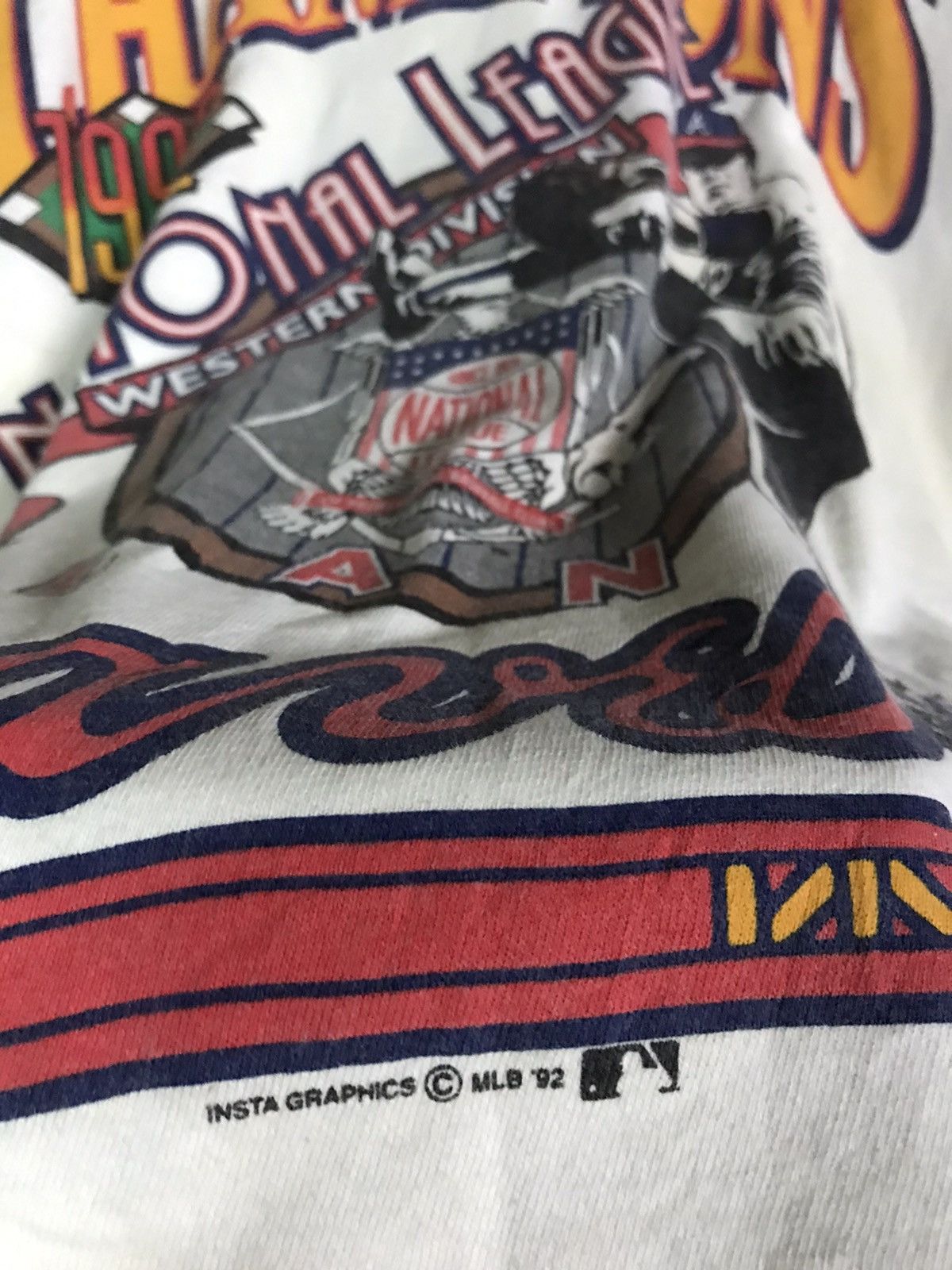 Vintage Champions 1992 Atlanta Tshirt Short Sleeve Size US XXL / EU 58 / 5 - 4 Thumbnail
