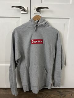 Supreme Box Logo Hoodie - Ash Grey (Cinzento) – Lisabona Streetwear