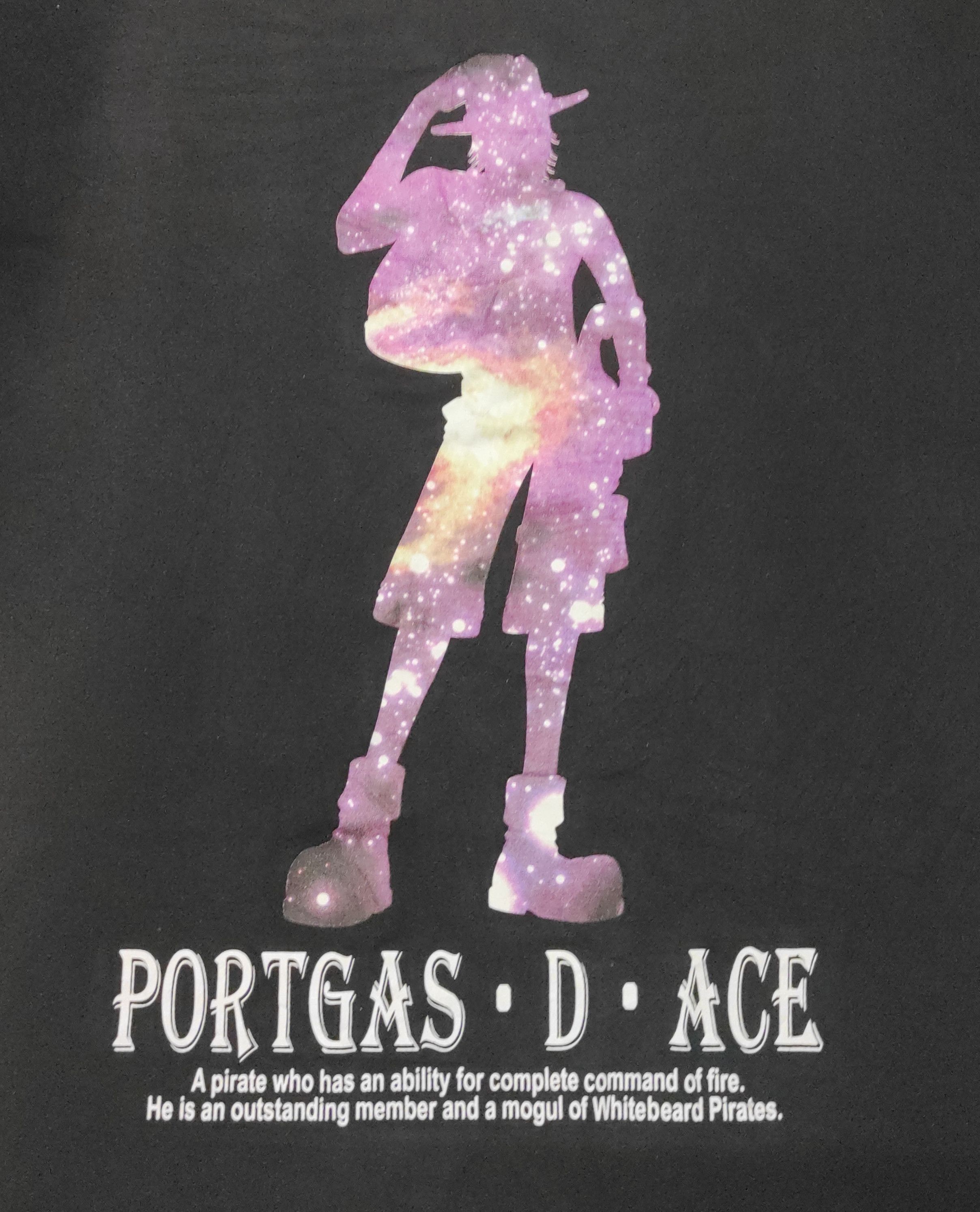 Anime × Japanese Brand × One Piece One Piece Portgas D Ace T Shirt Big Size Size US XXL / EU 58 / 5 - 2 Thumbnail