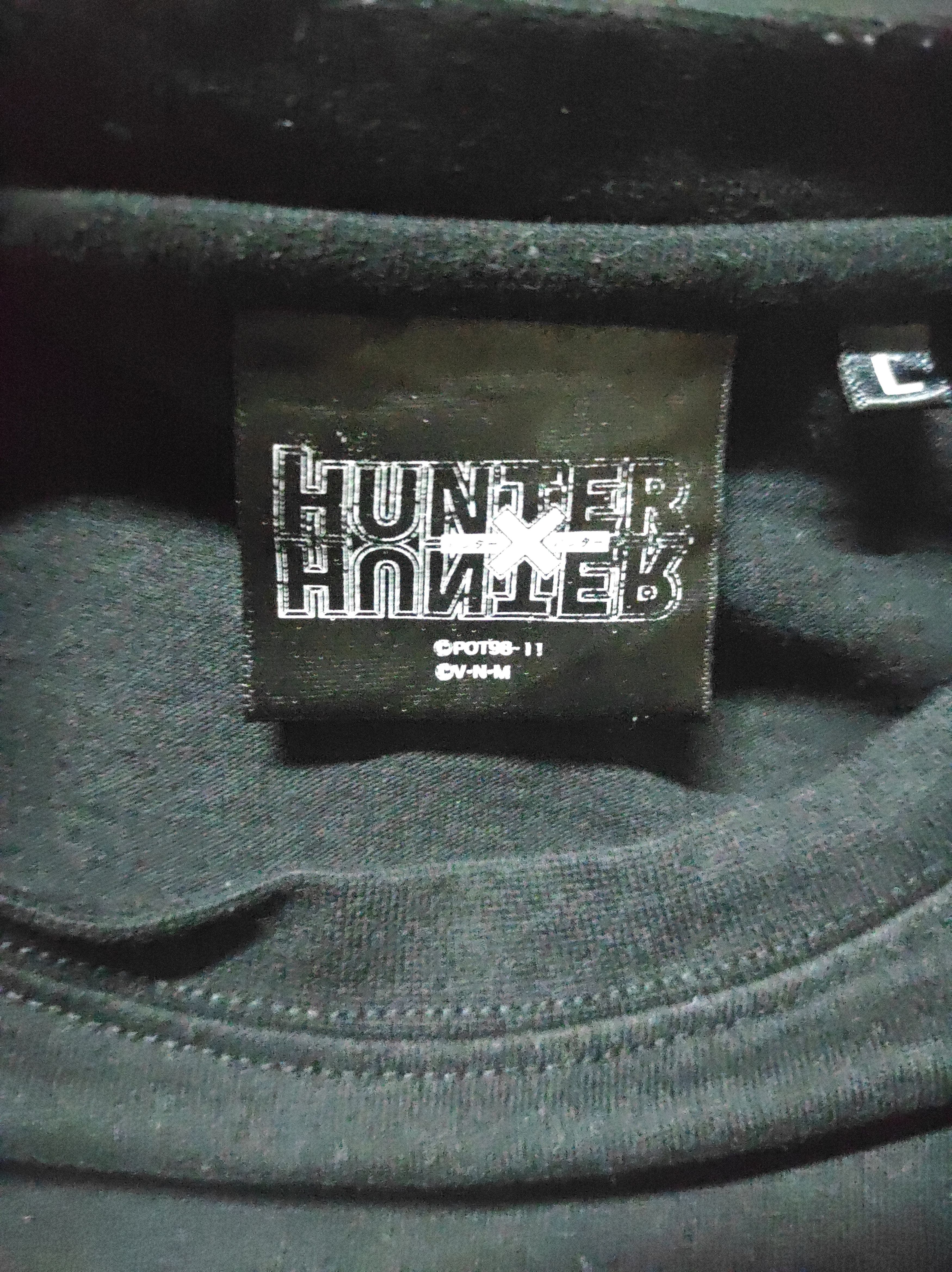 Anime × Cartoon Network × Japanese Brand Rare Hunter X Hunter Hisoka T Shirt Size US L / EU 52-54 / 3 - 4 Thumbnail