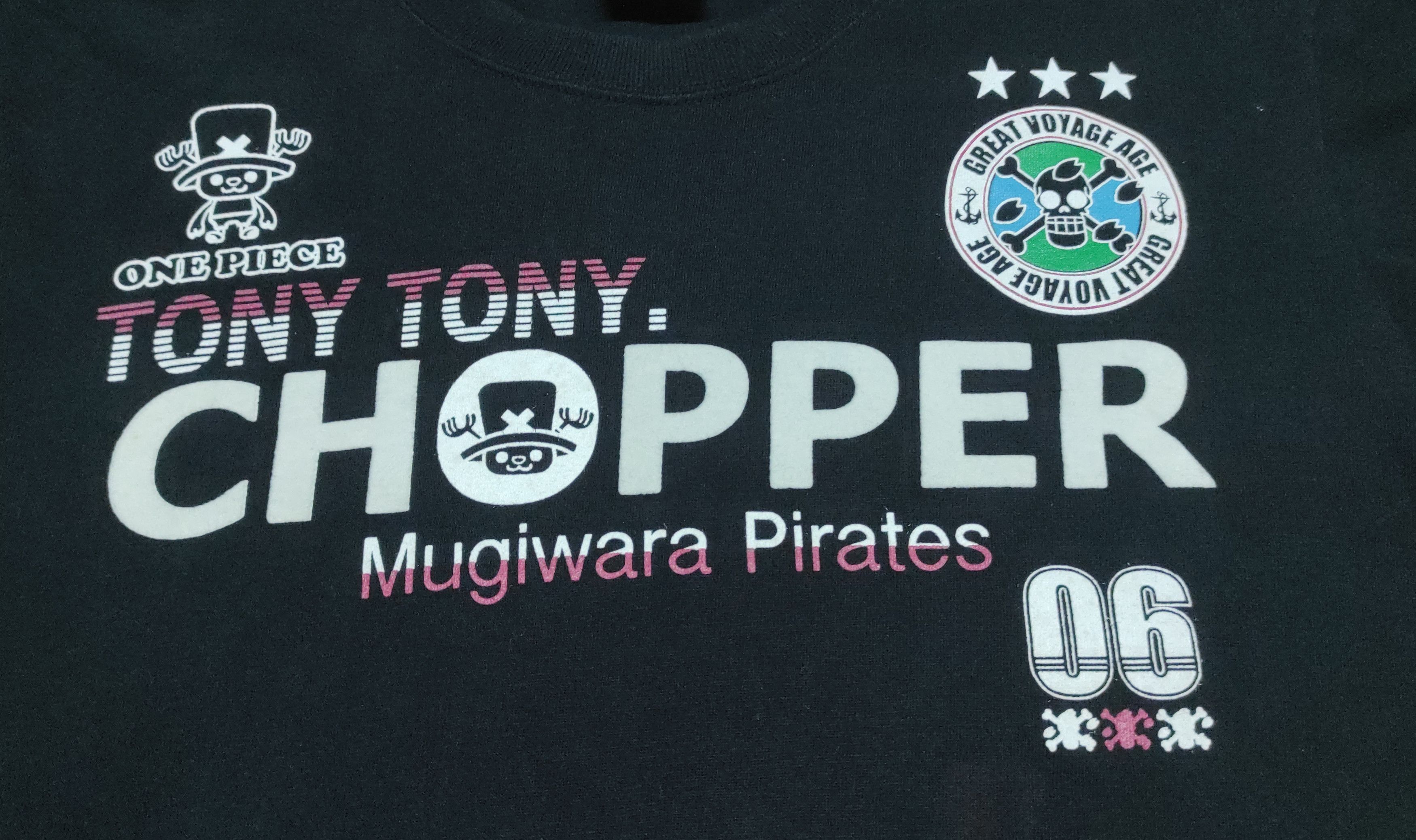 Anime × One Piece × Vintage Vintage One Piece Tony Tony Chopper Long Sleeve T Shirt Size US M / EU 48-50 / 2 - 2 Thumbnail