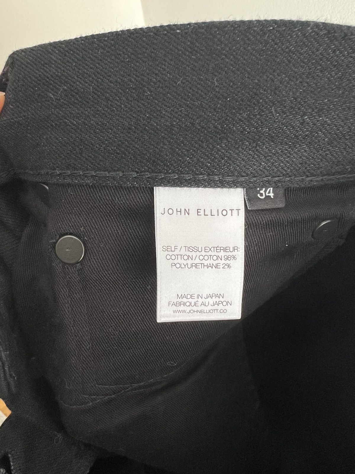 John Elliott Cast 2 Obsidian Size US 34 / EU 50 - 7 Thumbnail