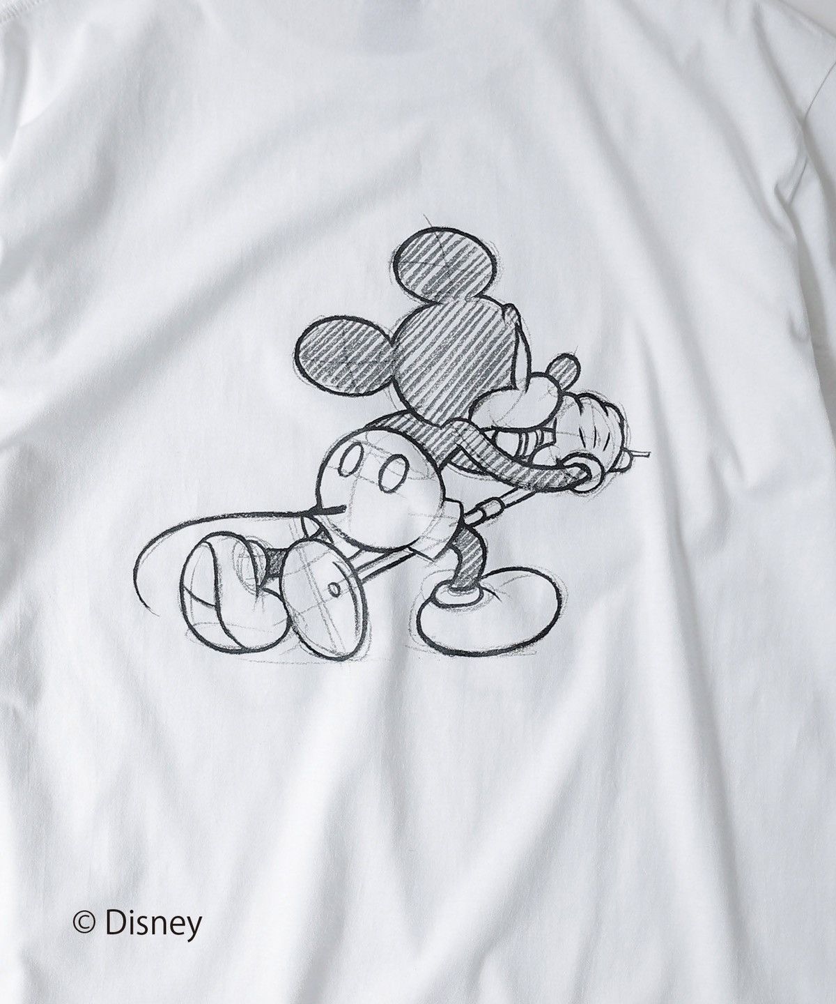 Number (N)ine Number (N)ine White Mickey Mouse Drawing Tee size 3 Size US L / EU 52-54 / 3 - 7 Thumbnail