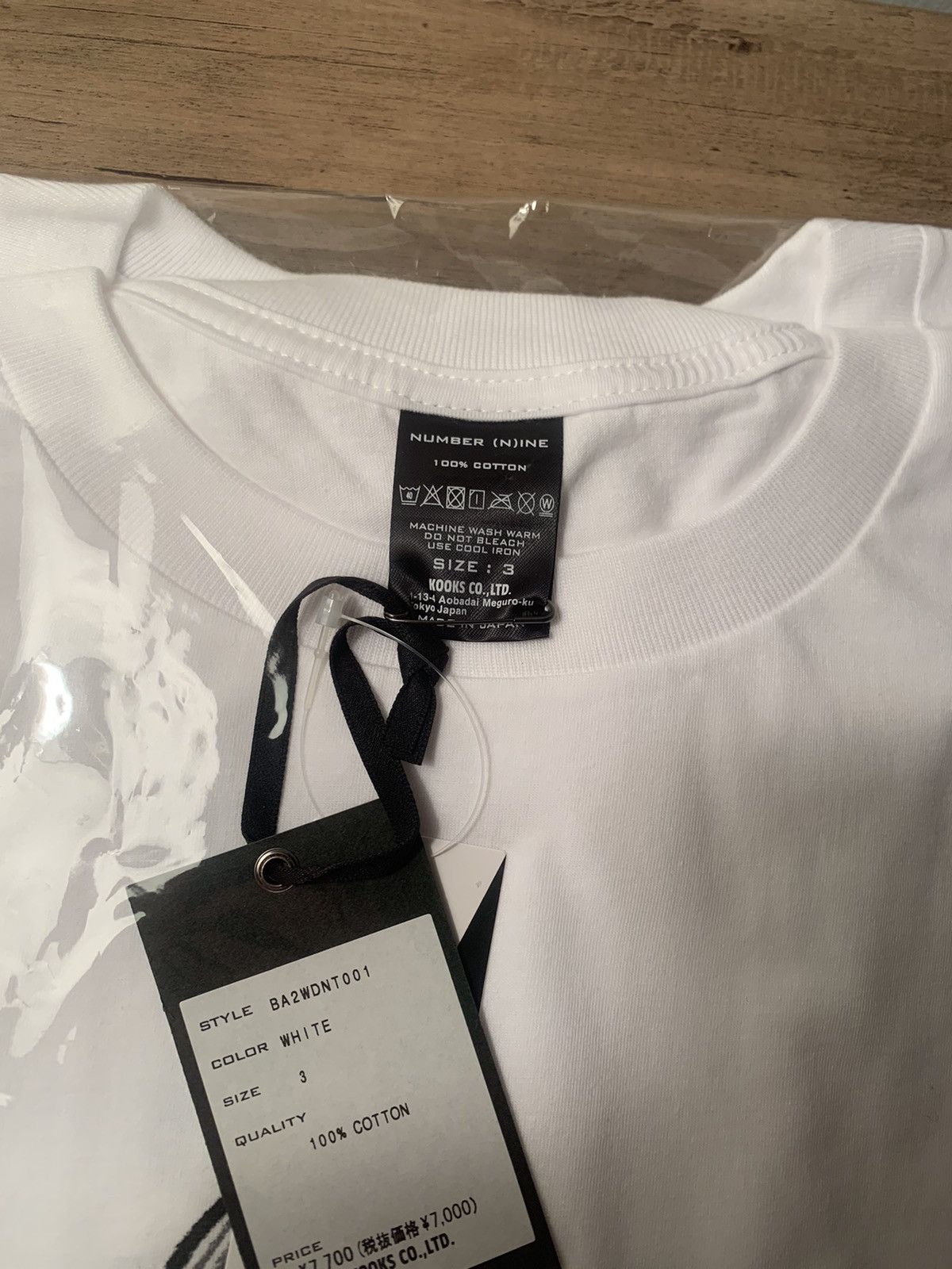 Number (N)ine Number (N)ine White Mickey Mouse Drawing Tee size 3 Size US L / EU 52-54 / 3 - 12 Thumbnail