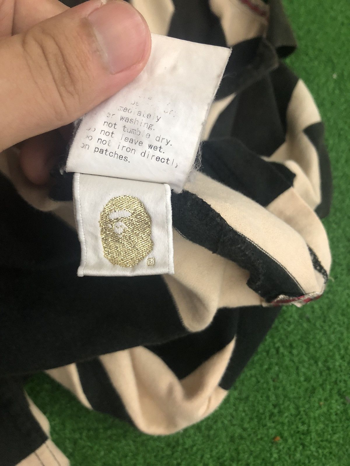 Bape Vintage Bape Polo Shirt Size US M / EU 48-50 / 2 - 11 Thumbnail