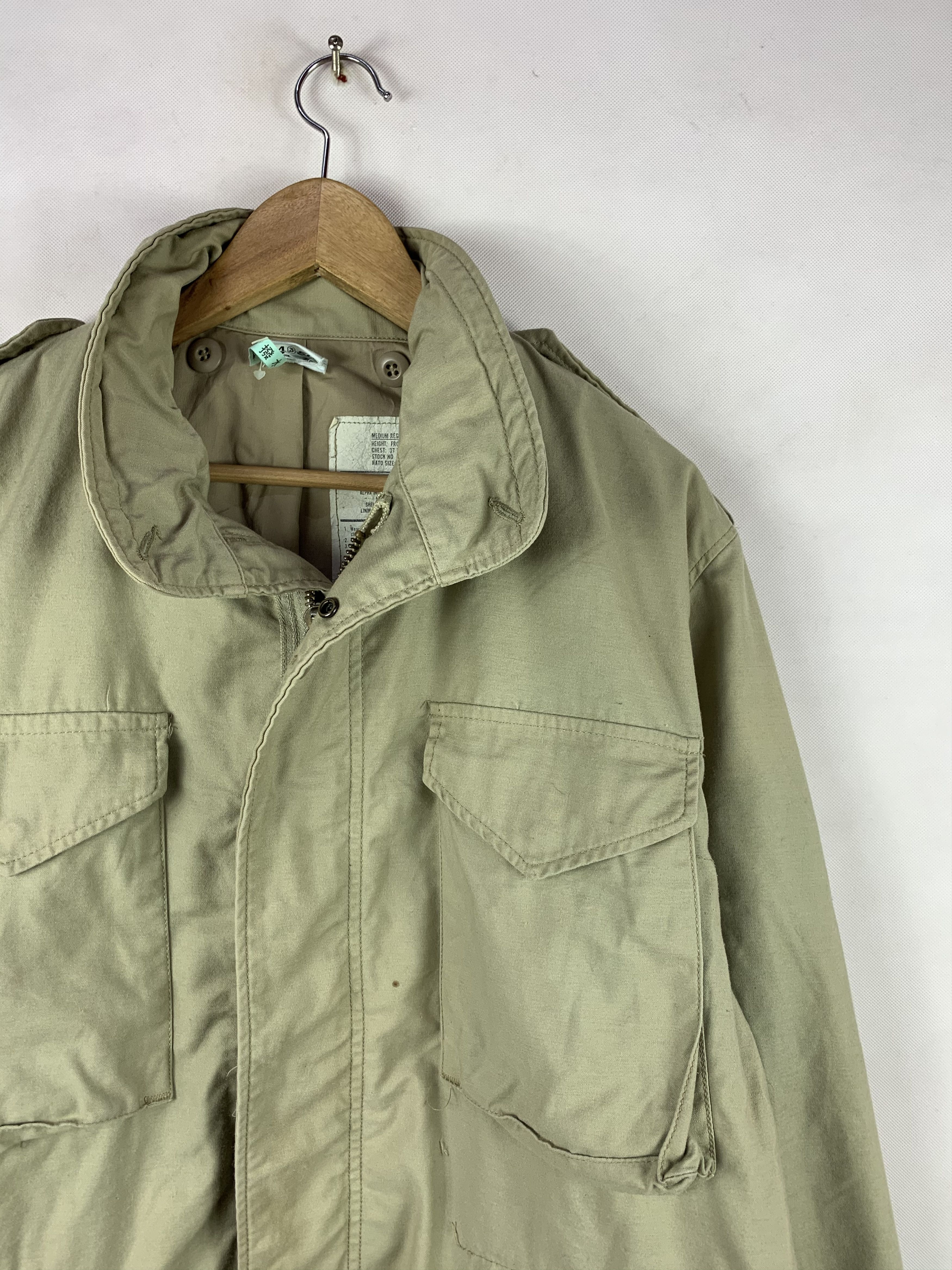 Alpha Industries Rare! Vintage Alpha Industries Cold Weather Field Jacket Size US L / EU 52-54 / 3 - 5 Thumbnail