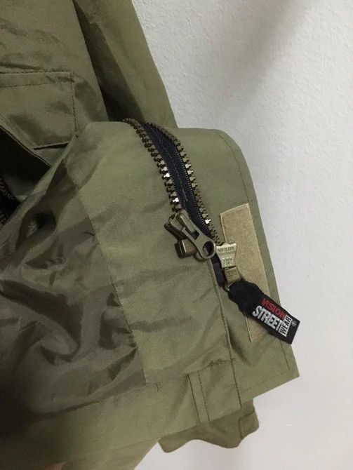 Vintage × Vision Streetwear 90’s Vintage Vision Streetwear Wind Jacket Reflectors Collar Size US L / EU 52-54 / 3 - 8 Thumbnail
