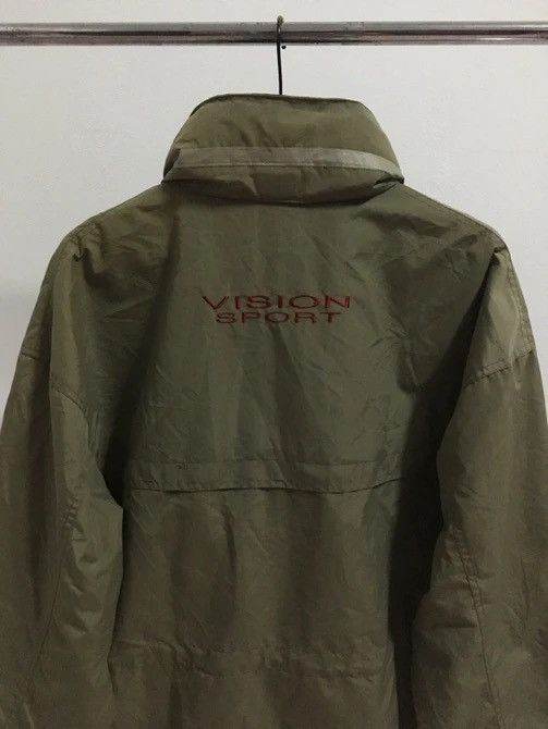 Vintage × Vision Streetwear 90’s Vintage Vision Streetwear Wind Jacket Reflectors Collar Size US L / EU 52-54 / 3 - 10 Thumbnail