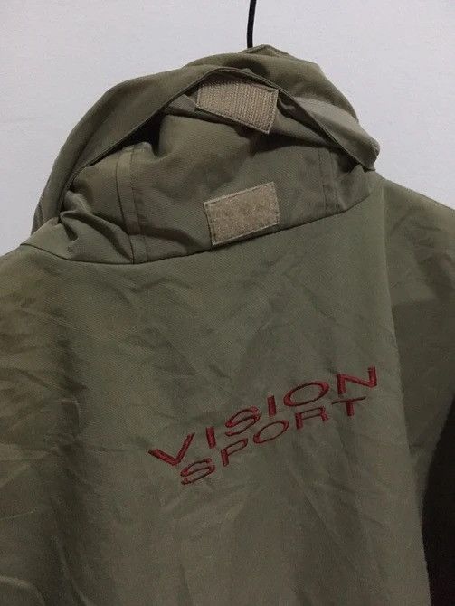 Vintage × Vision Streetwear 90’s Vintage Vision Streetwear Wind Jacket Reflectors Collar Size US L / EU 52-54 / 3 - 11 Thumbnail