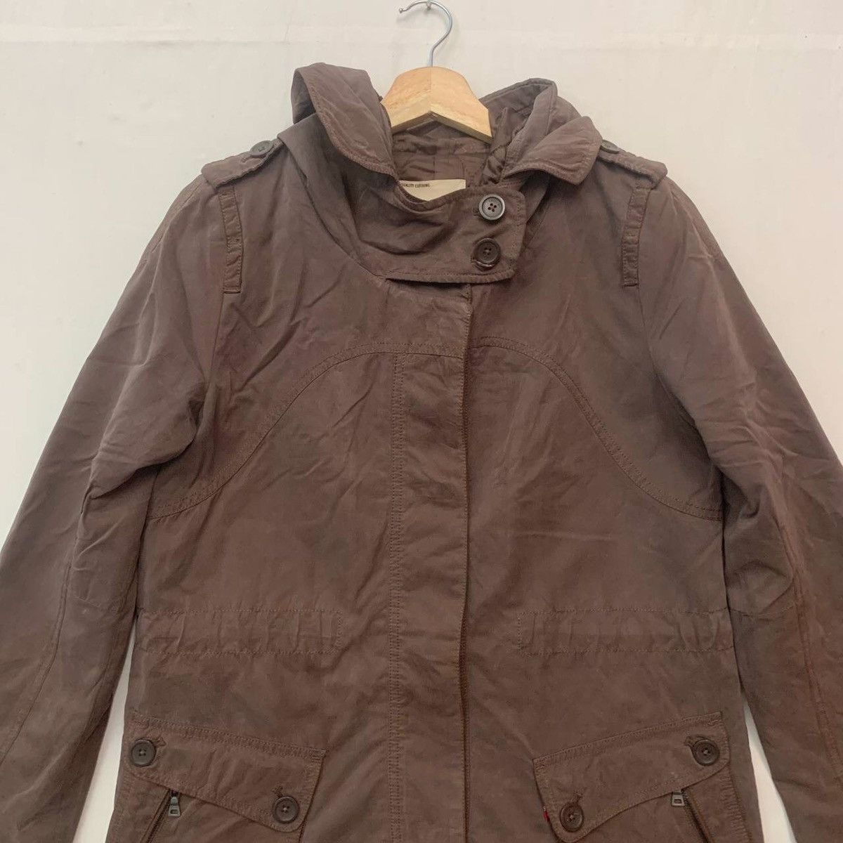 Levi's × Levi's Vintage Clothing × Vintage Vintage Levi’s Parka Brown Hooded Jacket Size US M / EU 48-50 / 2 - 8 Thumbnail