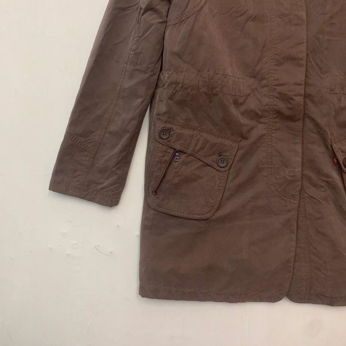 Levi's × Levi's Vintage Clothing × Vintage Vintage Levi’s Parka Brown Hooded Jacket Size US M / EU 48-50 / 2 - 3 Thumbnail