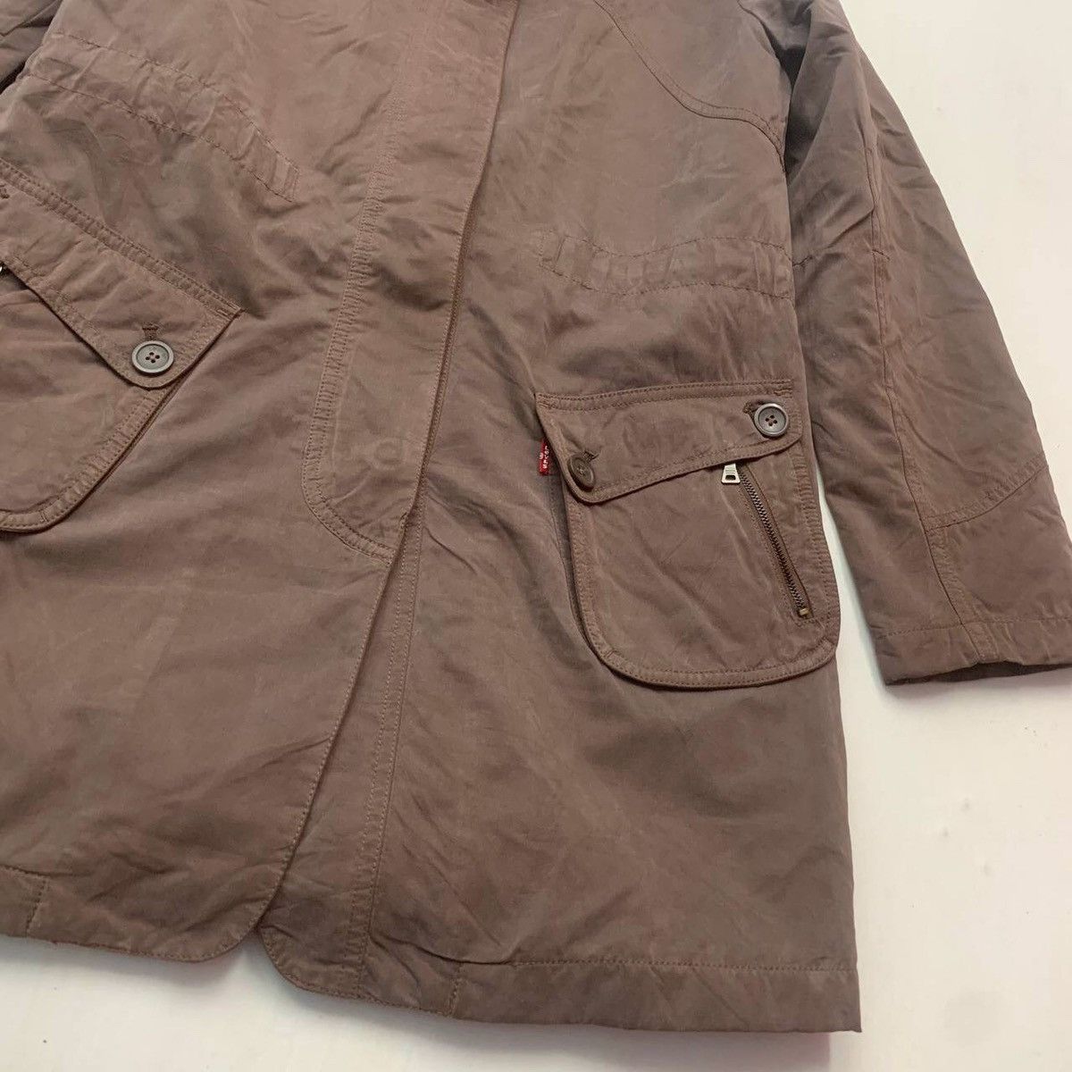 Levi's × Levi's Vintage Clothing × Vintage Vintage Levi’s Parka Brown Hooded Jacket Size US M / EU 48-50 / 2 - 5 Thumbnail