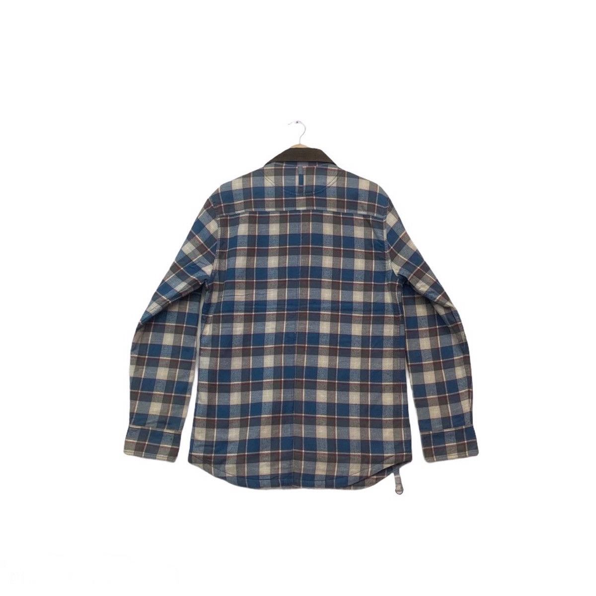 Quiksilver × Vintage Vintage Quiksilver Surf Gang Check Flannel Shirts Jacket Size US L / EU 52-54 / 3 - 2 Thumbnail