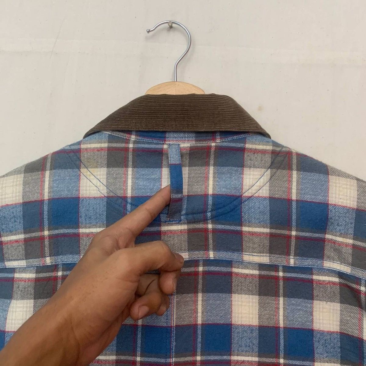 Quiksilver × Vintage Vintage Quiksilver Surf Gang Check Flannel Shirts Jacket Size US L / EU 52-54 / 3 - 10 Thumbnail