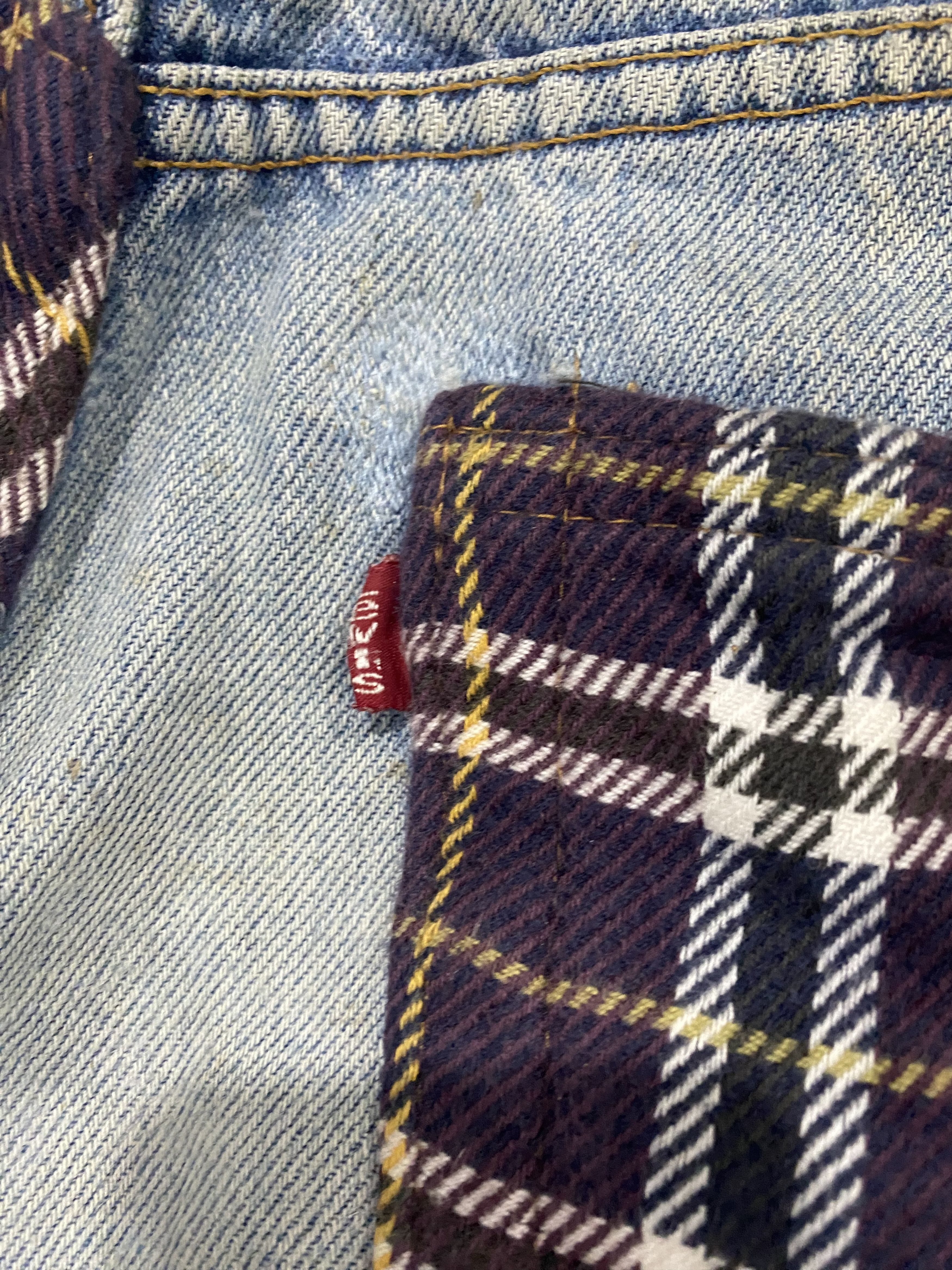 Levi's Vintage Clothing VINTAGE LEVIS 505 CUSTOM DENIM Size US 33 - 9 Thumbnail