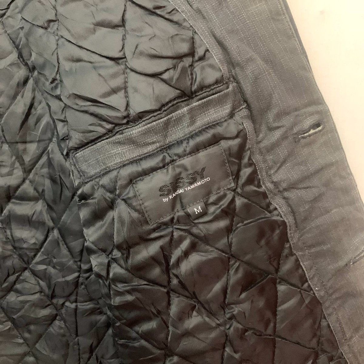 Japanese Brand × Kansai Yamamoto × Yohji Yamamoto 🔥BEST OFFER🔥 Sissy By Kansai Yohji Yamamoto Black Jacket Size US M / EU 48-50 / 2 - 9 Thumbnail