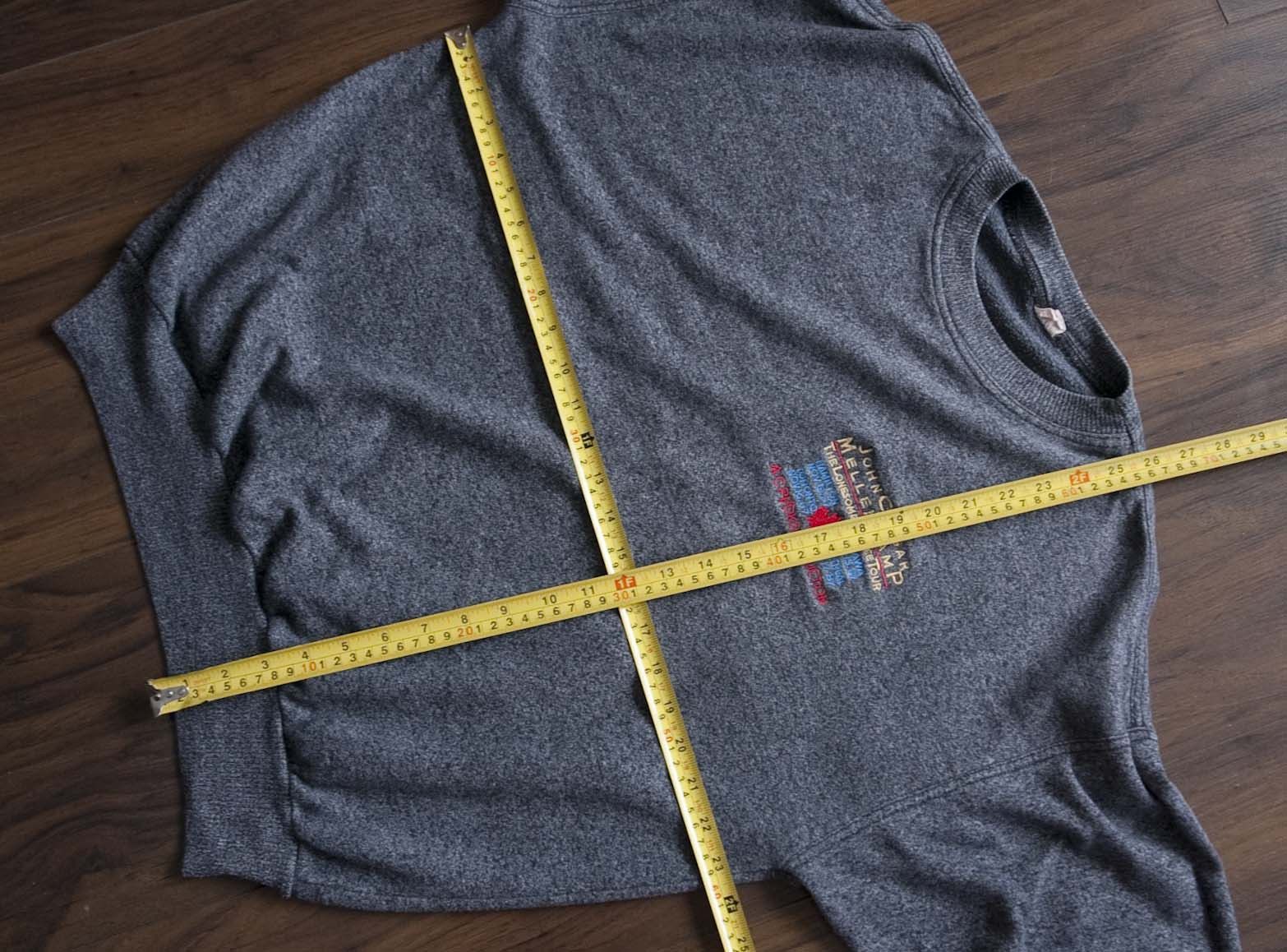 Band Tees × Vintage John Mellencamp Sweatshirt Lonesome Jubilee Tour 1987 Size US L / EU 52-54 / 3 - 4 Thumbnail