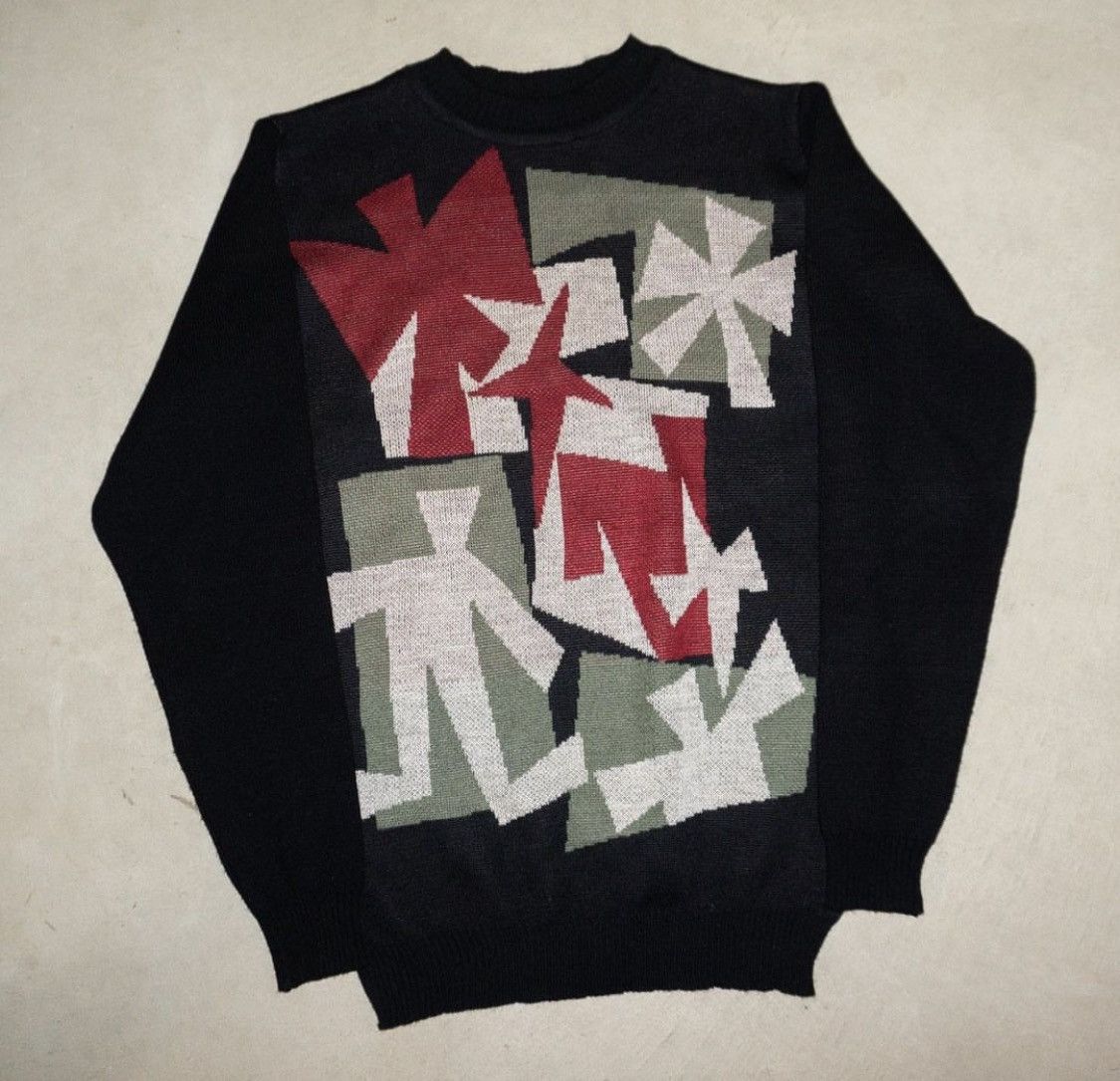 Other Alex Clayton "Overture" Jacquard Knit Sweater Size US M / EU 48-50 / 2 - 1 Thumbnail