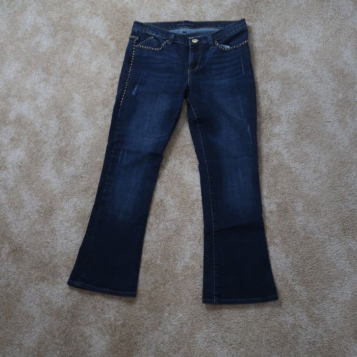 Vintage Rock & Republic Kasandra Bootcut Jeans Women's 12 Dark Wash ...