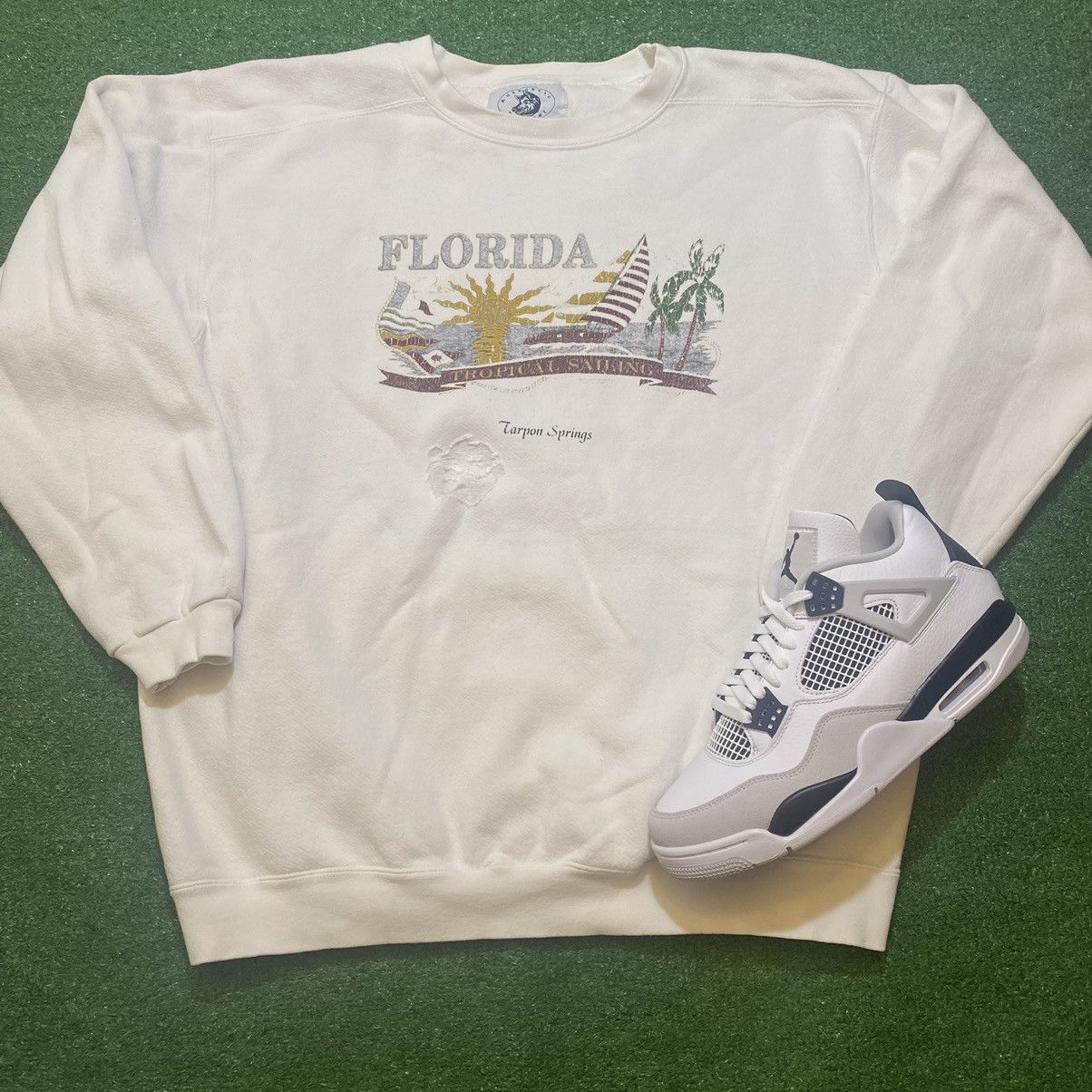 Vintage Vintage Florida Sweatshirt Size US XL / EU 56 / 4 - 1 Thumbnail
