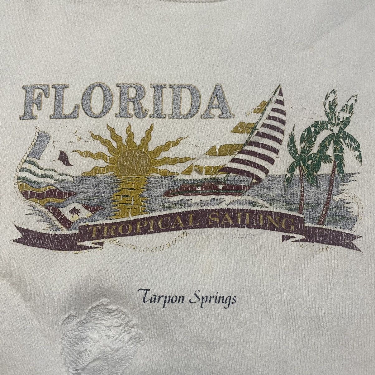 Vintage Vintage Florida Sweatshirt Size US XL / EU 56 / 4 - 2 Thumbnail