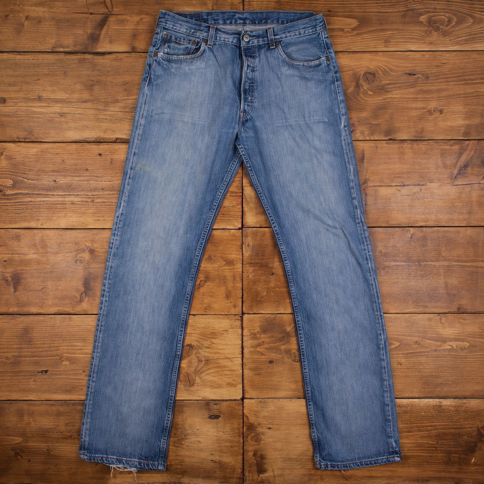 Levi's Vintage Levis 501 Jeans 34 x 36 Stonewash Straight Blue Red Tab ...