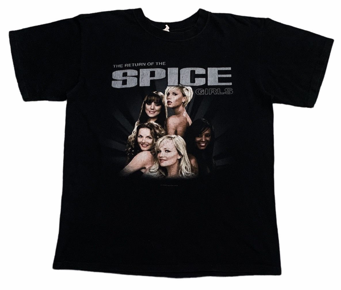 Rare Design Vintage Band Spice Girls T-shirt 2000s