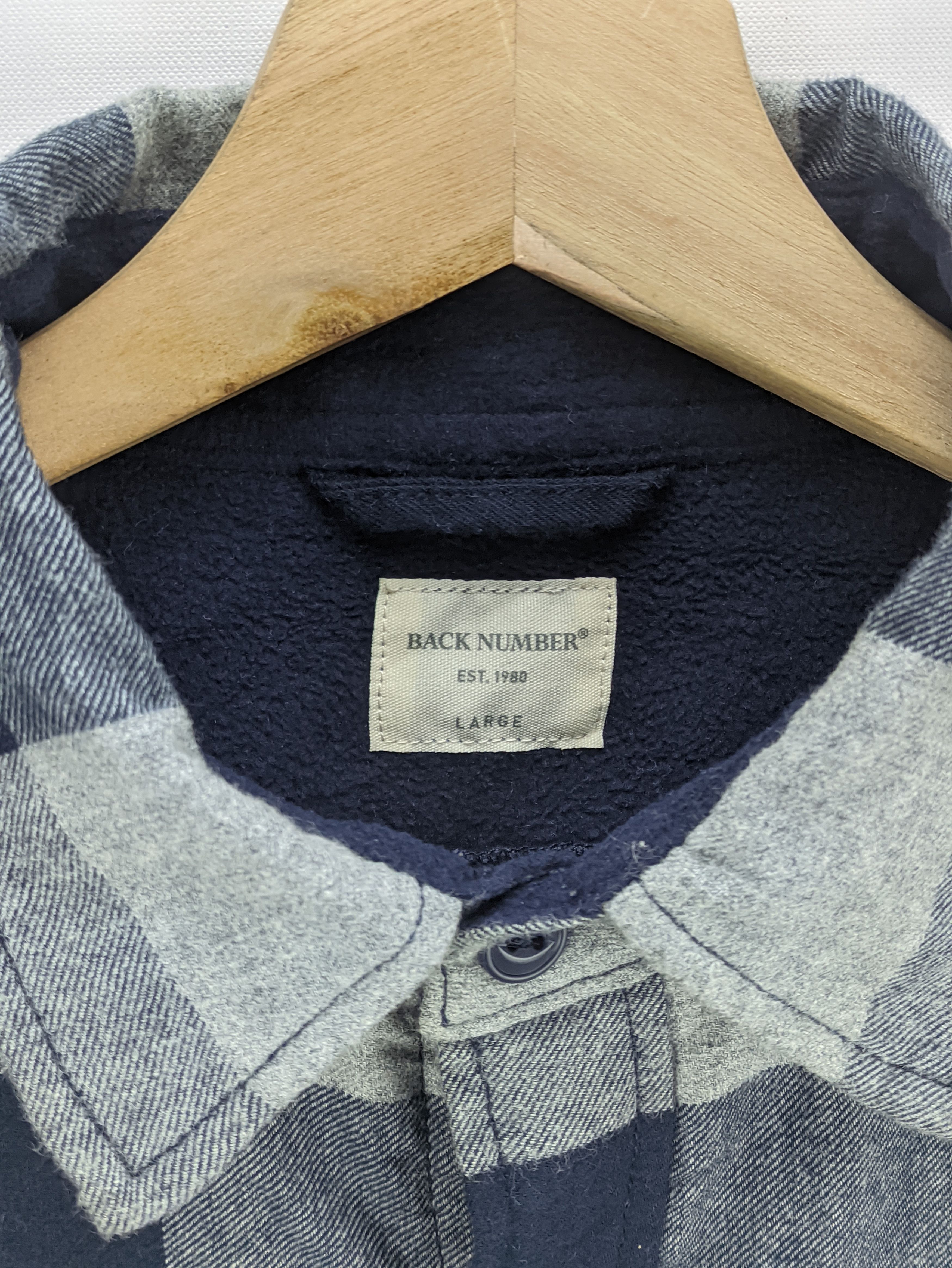 🔥Steal🔥Plaid Flannel Jacket by Back Number