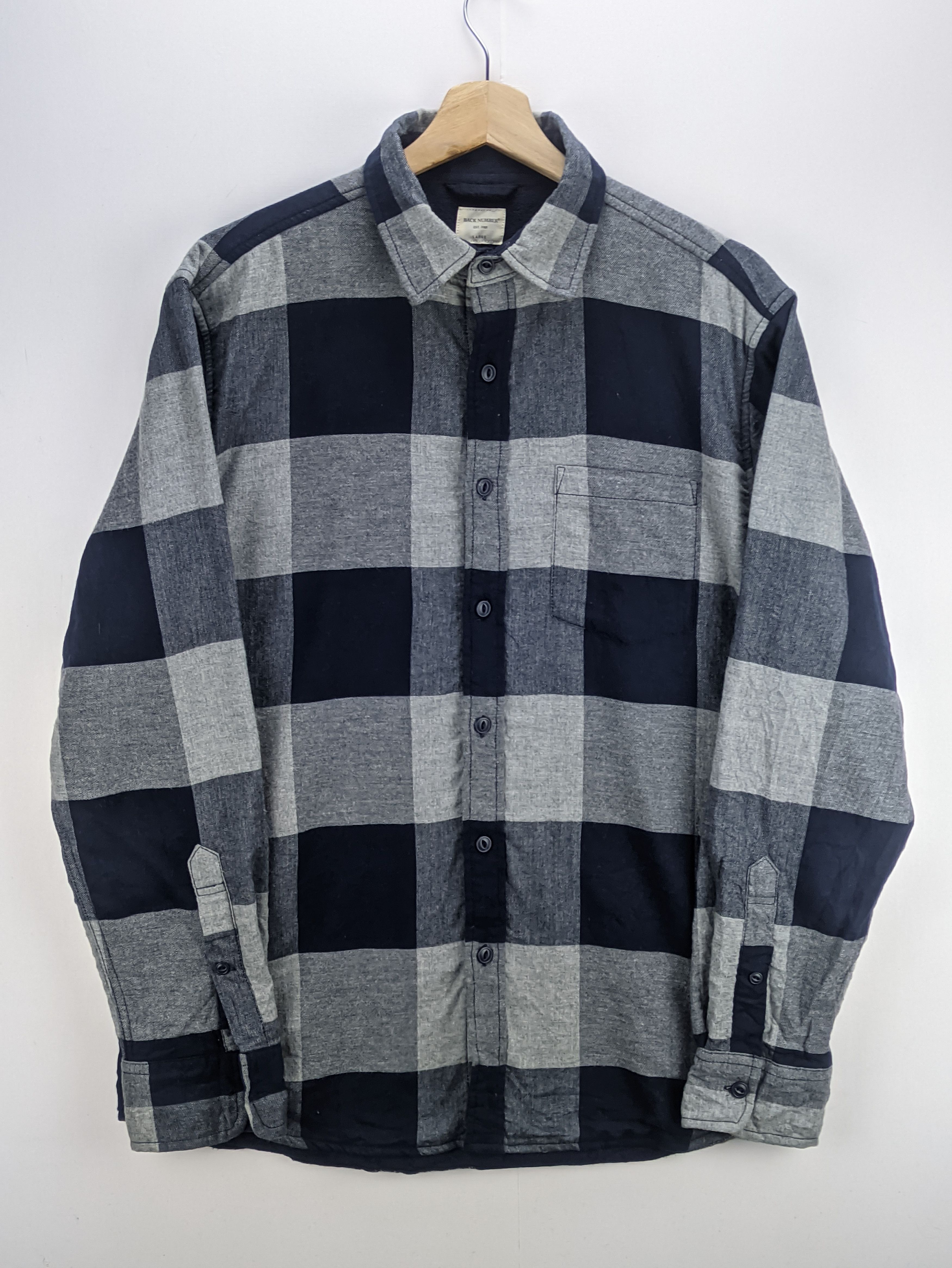 🔥Steal🔥Plaid Flannel Jacket by Back Number