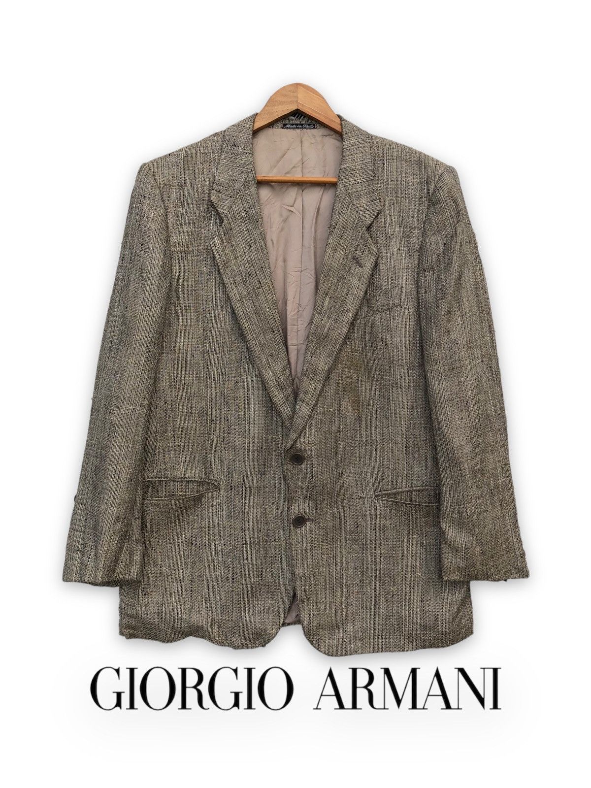 Giorgio Armani 🔥Vintage Mani By Giorgio Armani Blazer Jacket Size US M / EU 48-50 / 2 - 2 Thumbnail