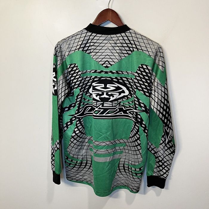 Chemise MTX Racing MotoCross Taille XL - Manches Longues - Imprimé Squelette - Occasion Excellent état