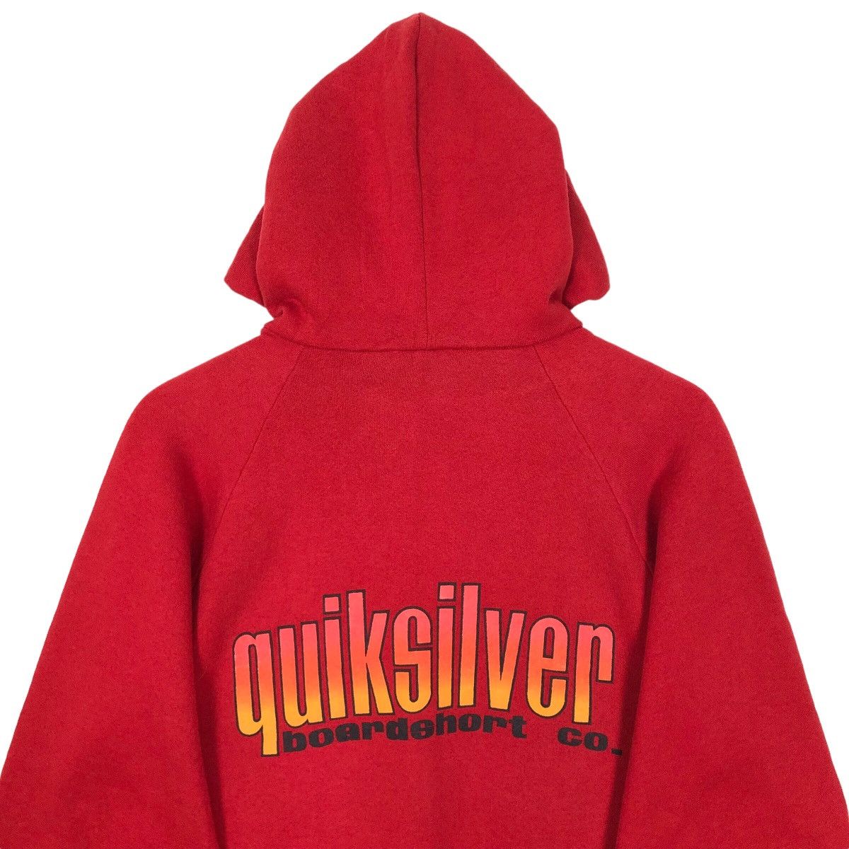 Quicksilver Vintage 90s Quiksilver Boardshort Sweater Hoodie Big Logo Size US L / EU 52-54 / 3 - 10 Thumbnail