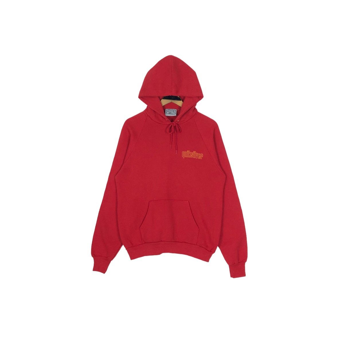 Quicksilver Vintage 90s Quiksilver Boardshort Sweater Hoodie Big Logo Size US L / EU 52-54 / 3 - 7 Thumbnail