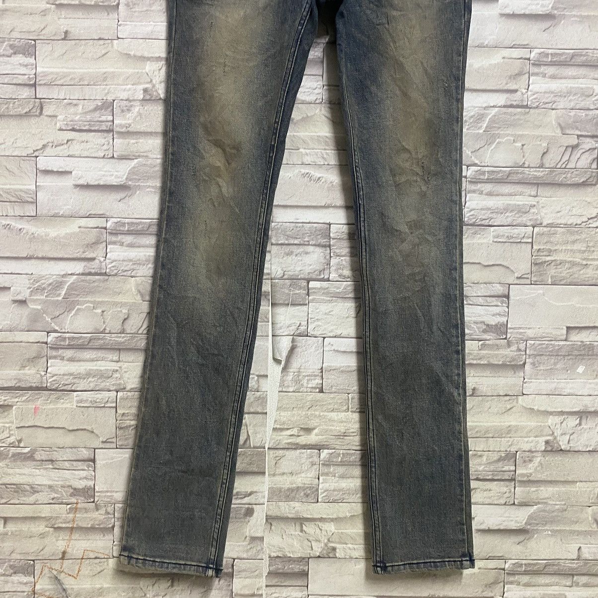 Takeshy Kurosawa Takeshy Kurosawa Denim Double Waist Skinny Jeans Stretch Size US 31 - 5 Thumbnail