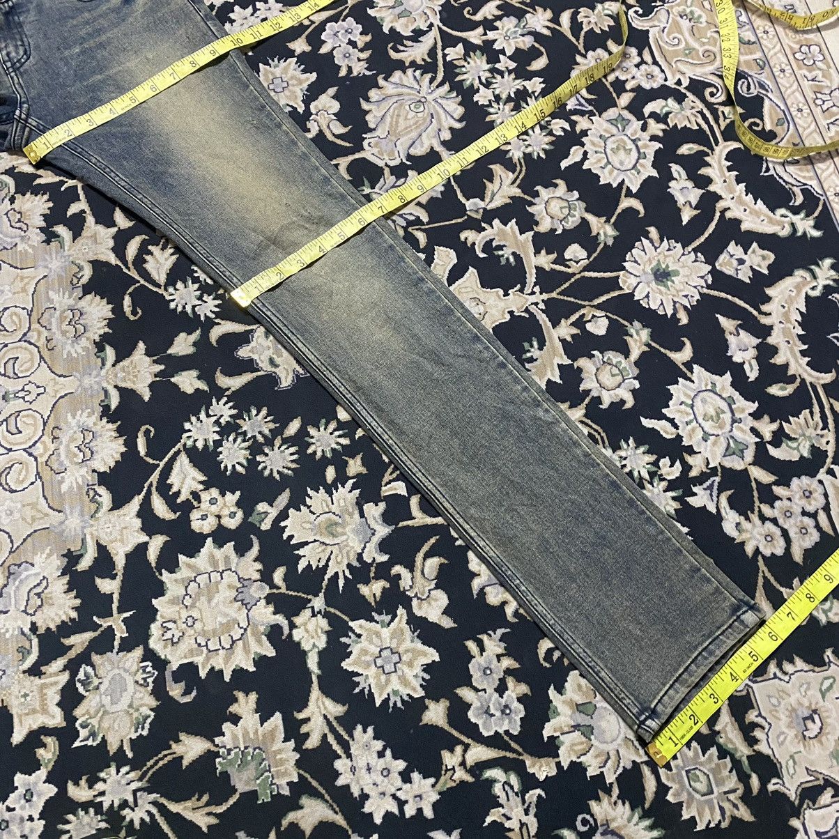 Takeshy Kurosawa Takeshy Kurosawa Denim Double Waist Skinny Jeans Stretch Size US 31 - 19 Thumbnail